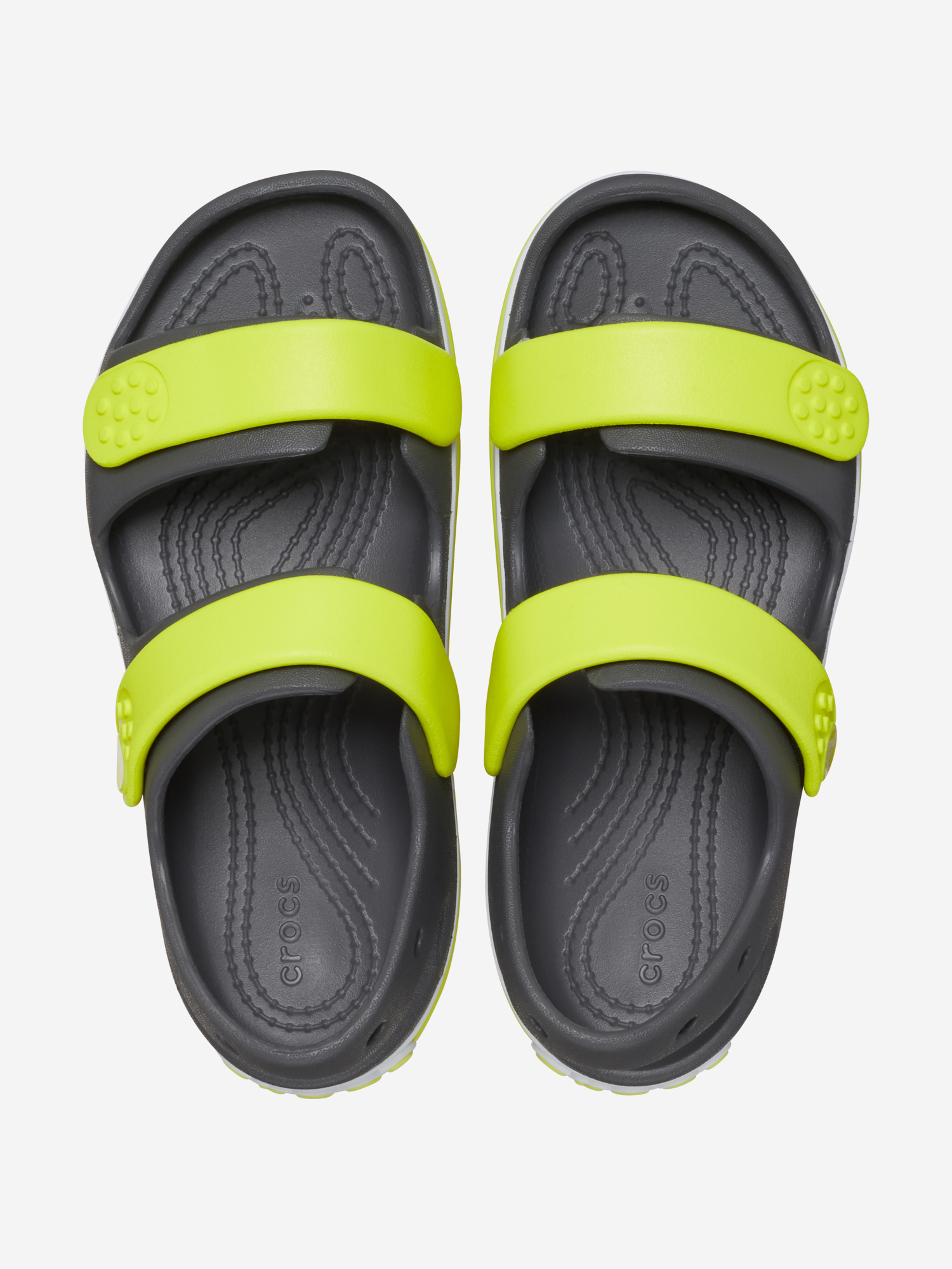 фото Сандалии для мальчиков crocs crocband cruiser, серый