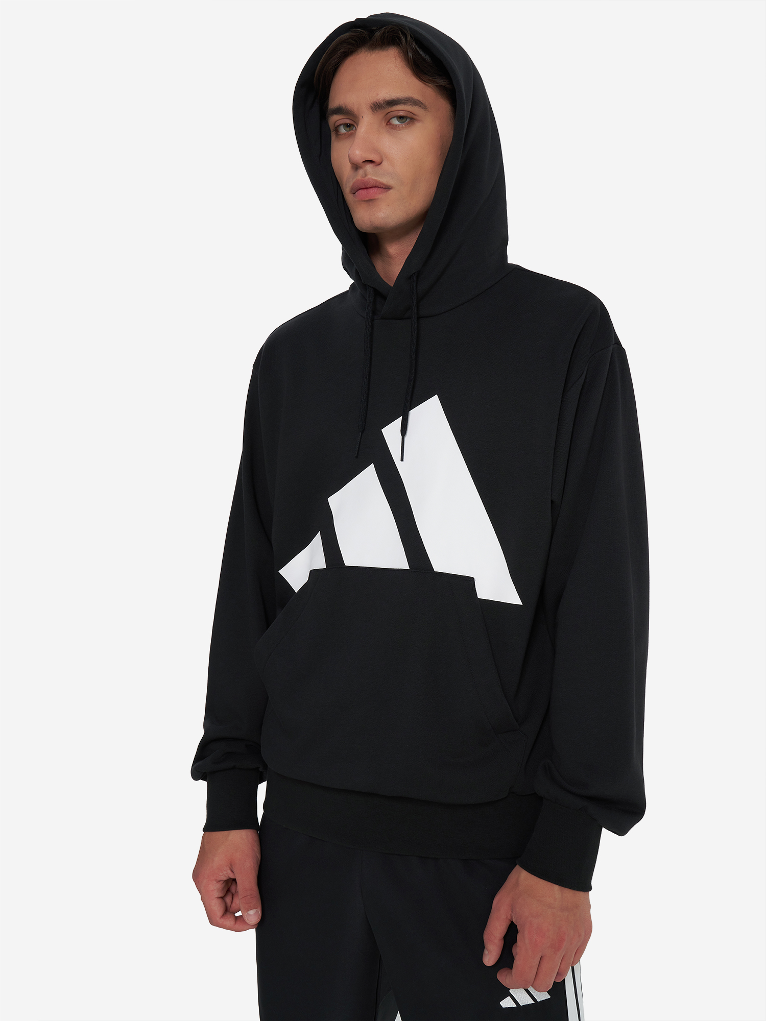 фото Худи мужское adidas, черный