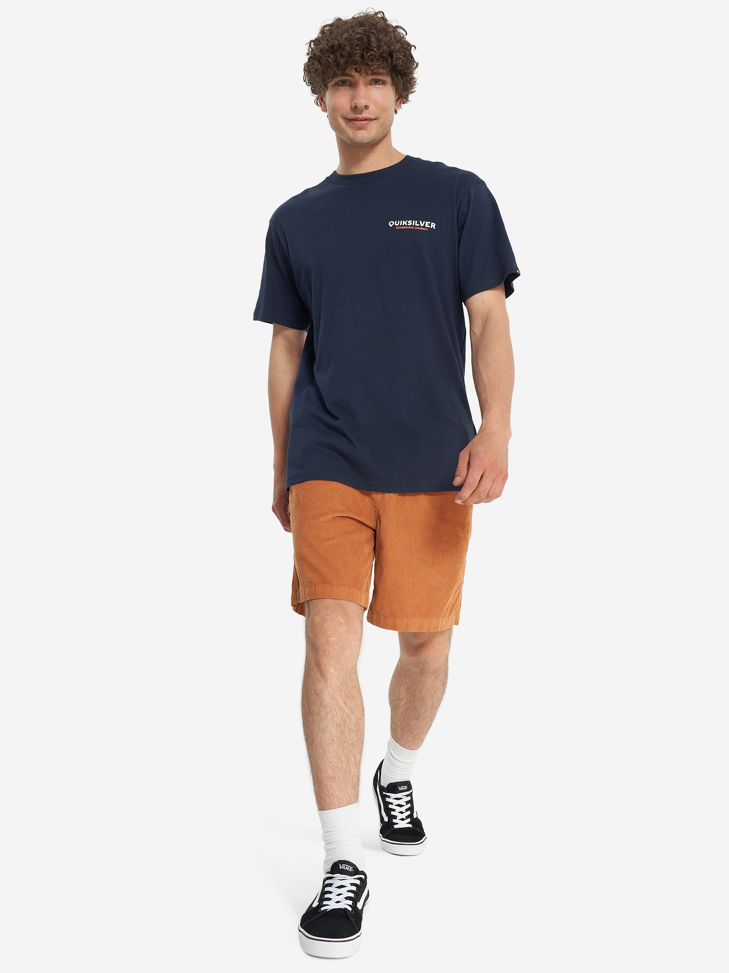 фото Футболка мужская quiksilver kunac, синий