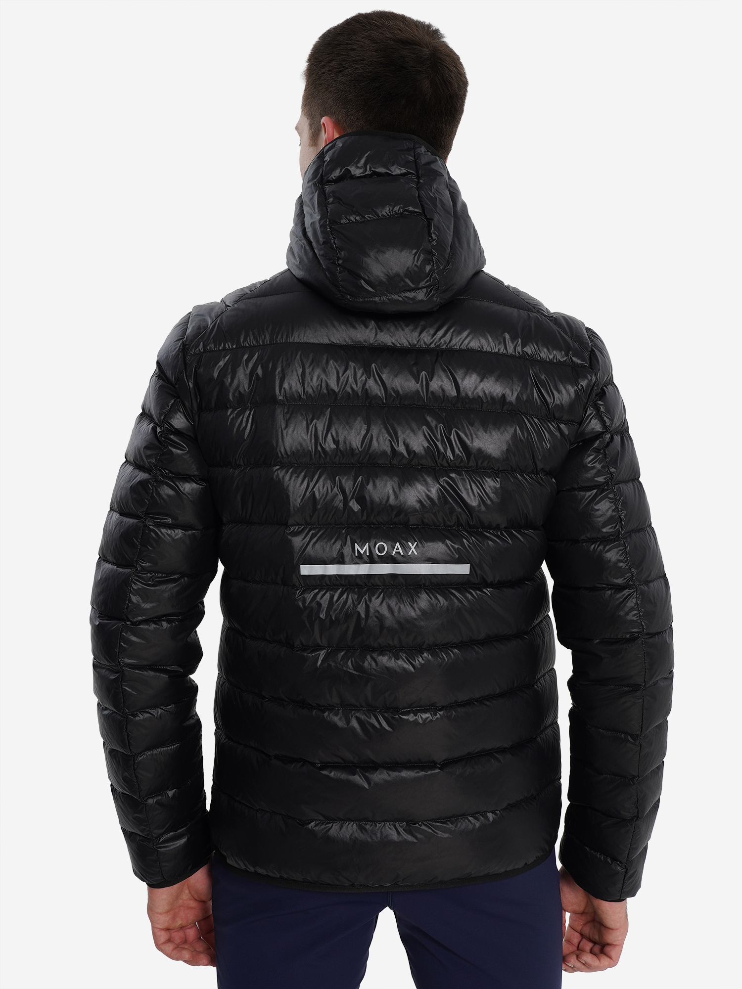 фото Пуховик мужской moaxsport igora light 2.0, черный