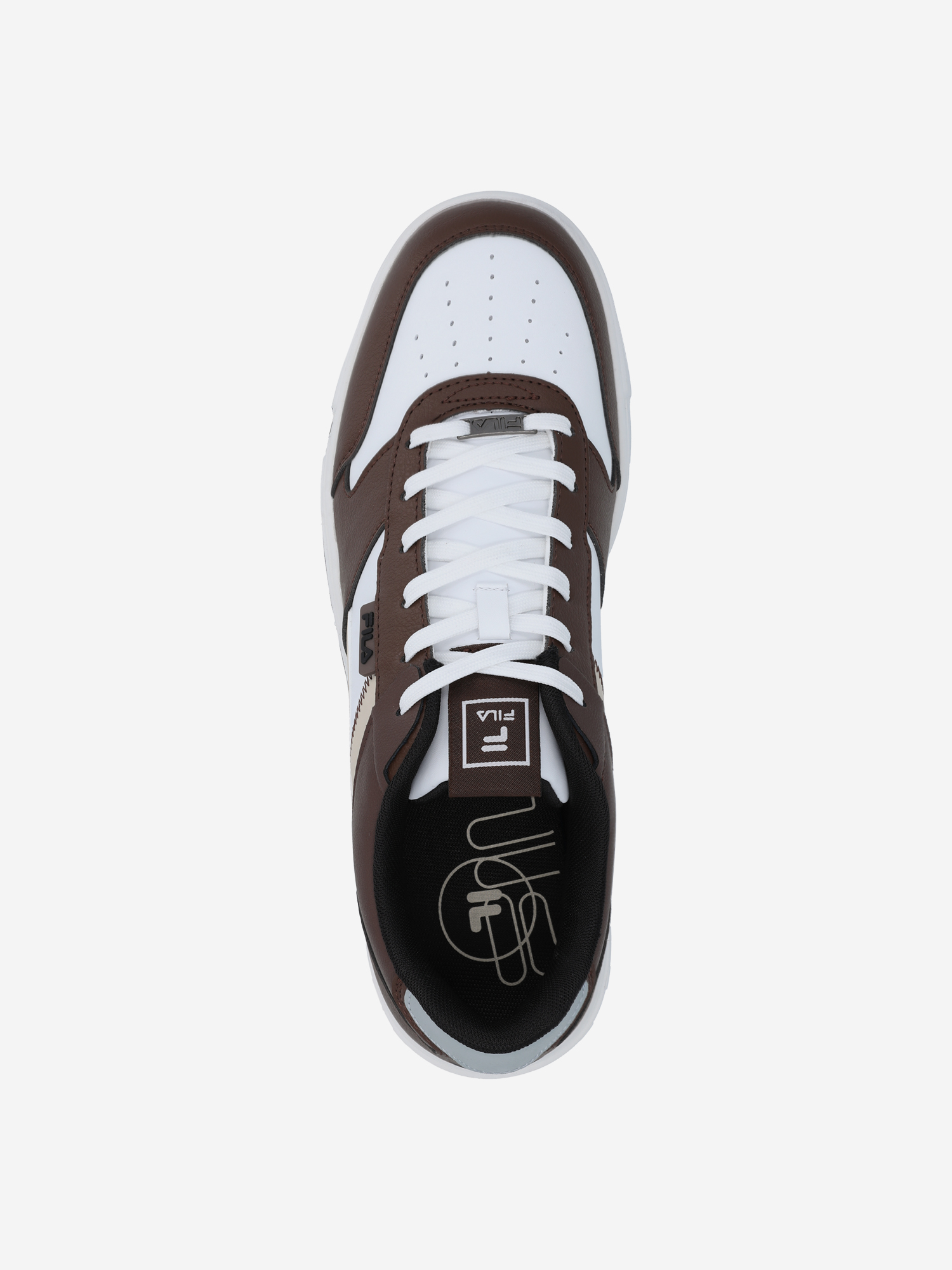 фото Кеды мужские fila fx-1000 low, коричневый
