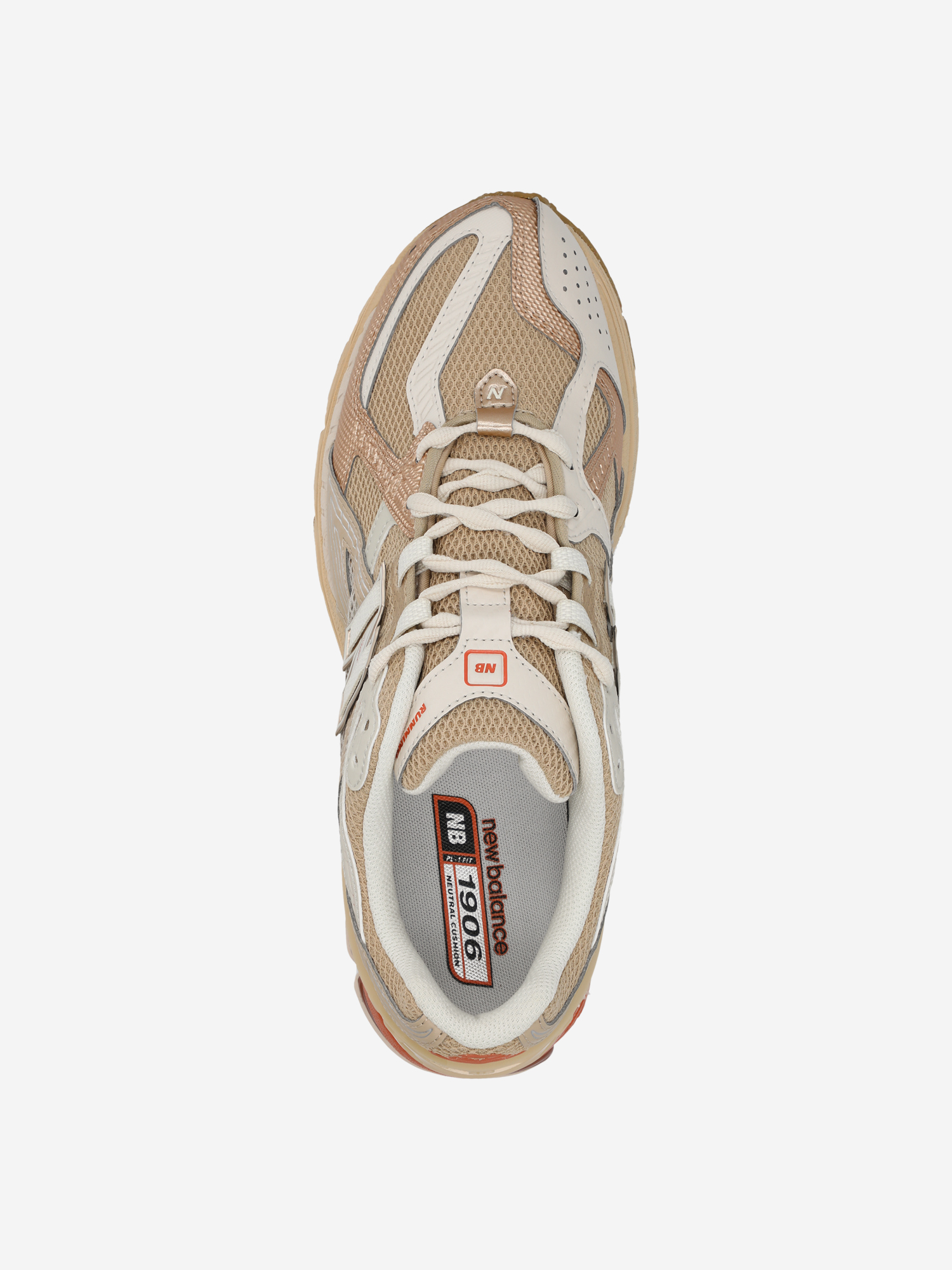 фото Кроссовки мужские new balance 1906 u, бежевый