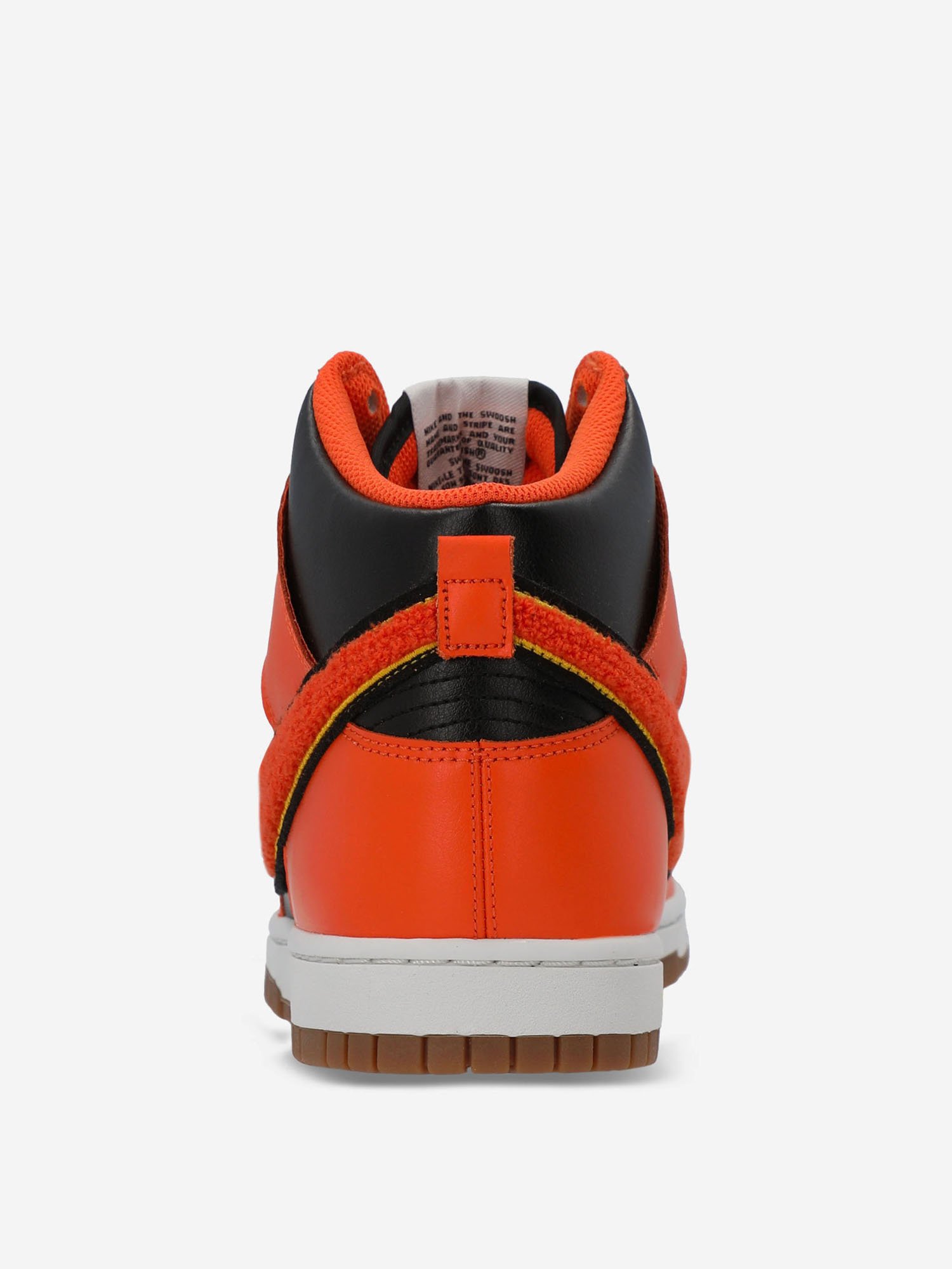 фото Кеды мужские nike dunk high university, оранжевый