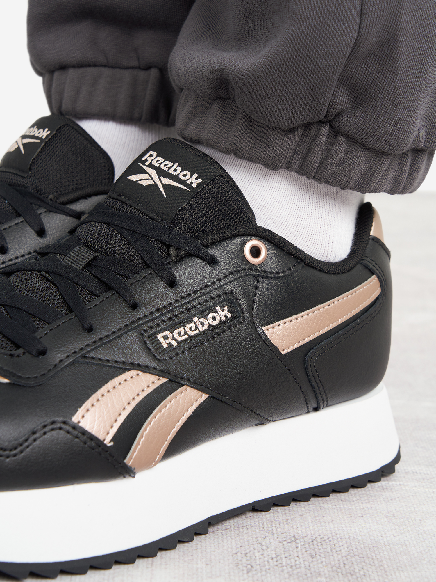 фото Кроссовки женские reebok glide ripple double, черный