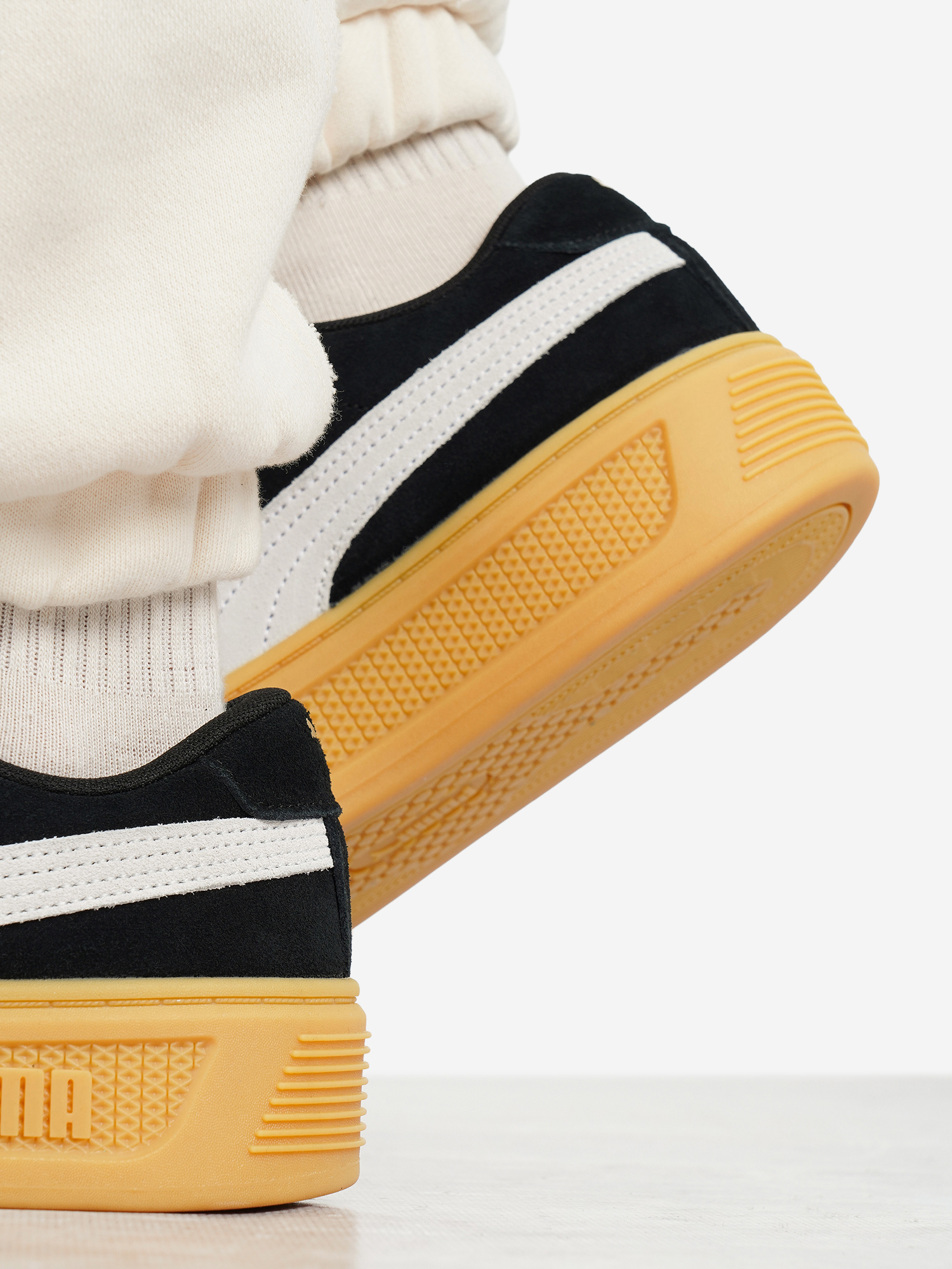 фото Кеды женские puma smash platform v3 sd, черный