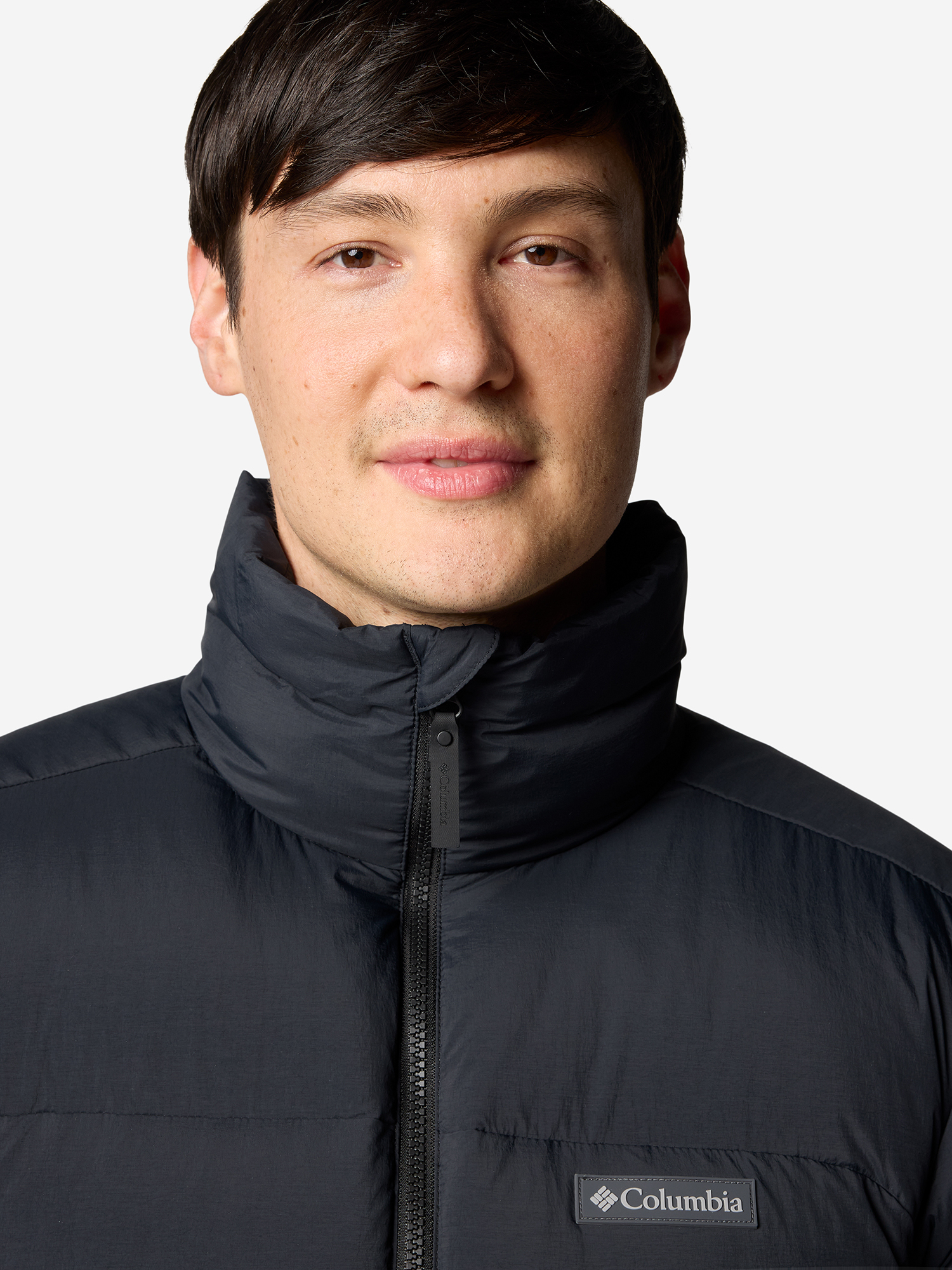 фото Пуховик мужской columbia bulo point iii down jacket, черный