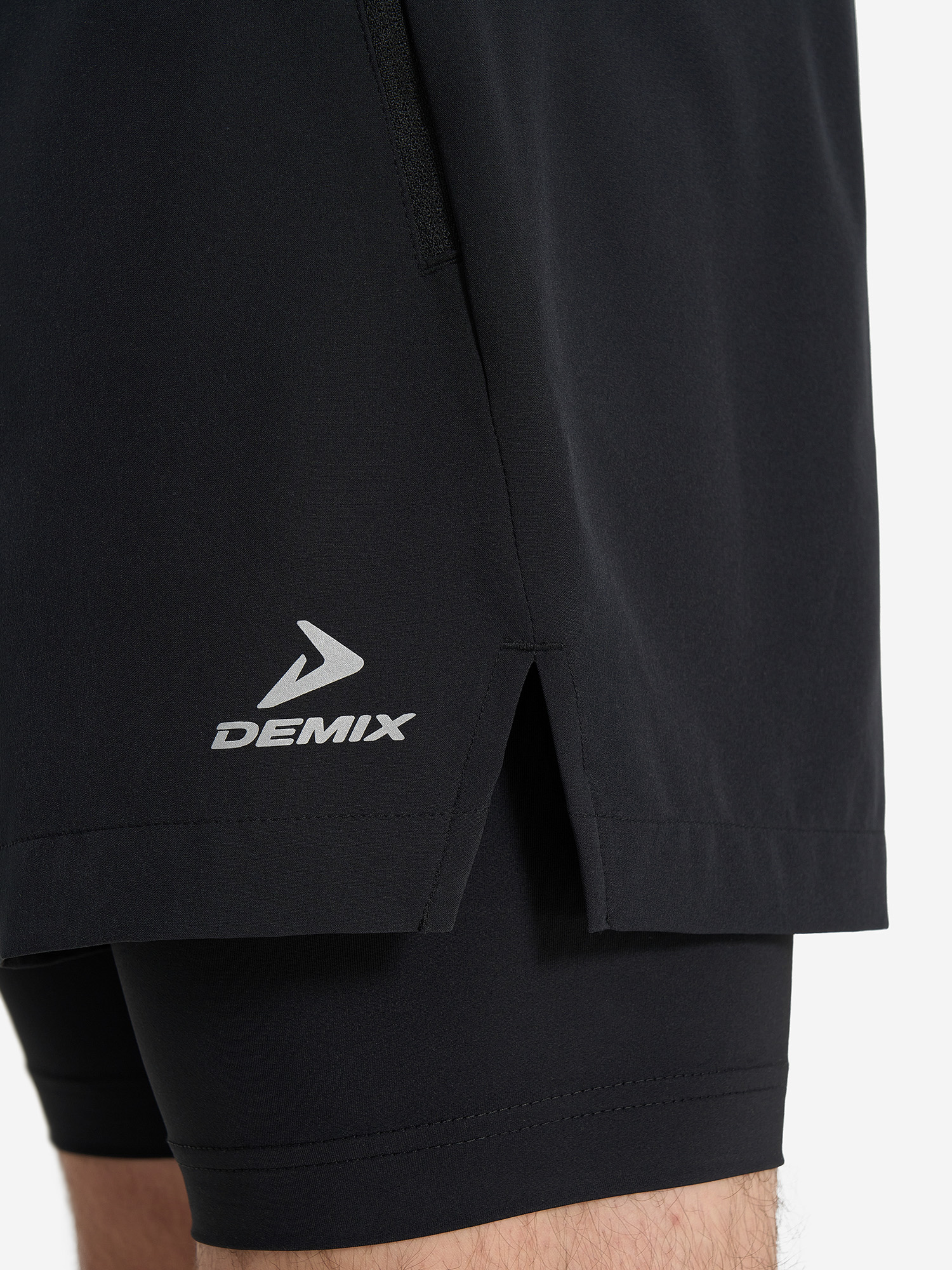 фото Шорты мужские demix, черный