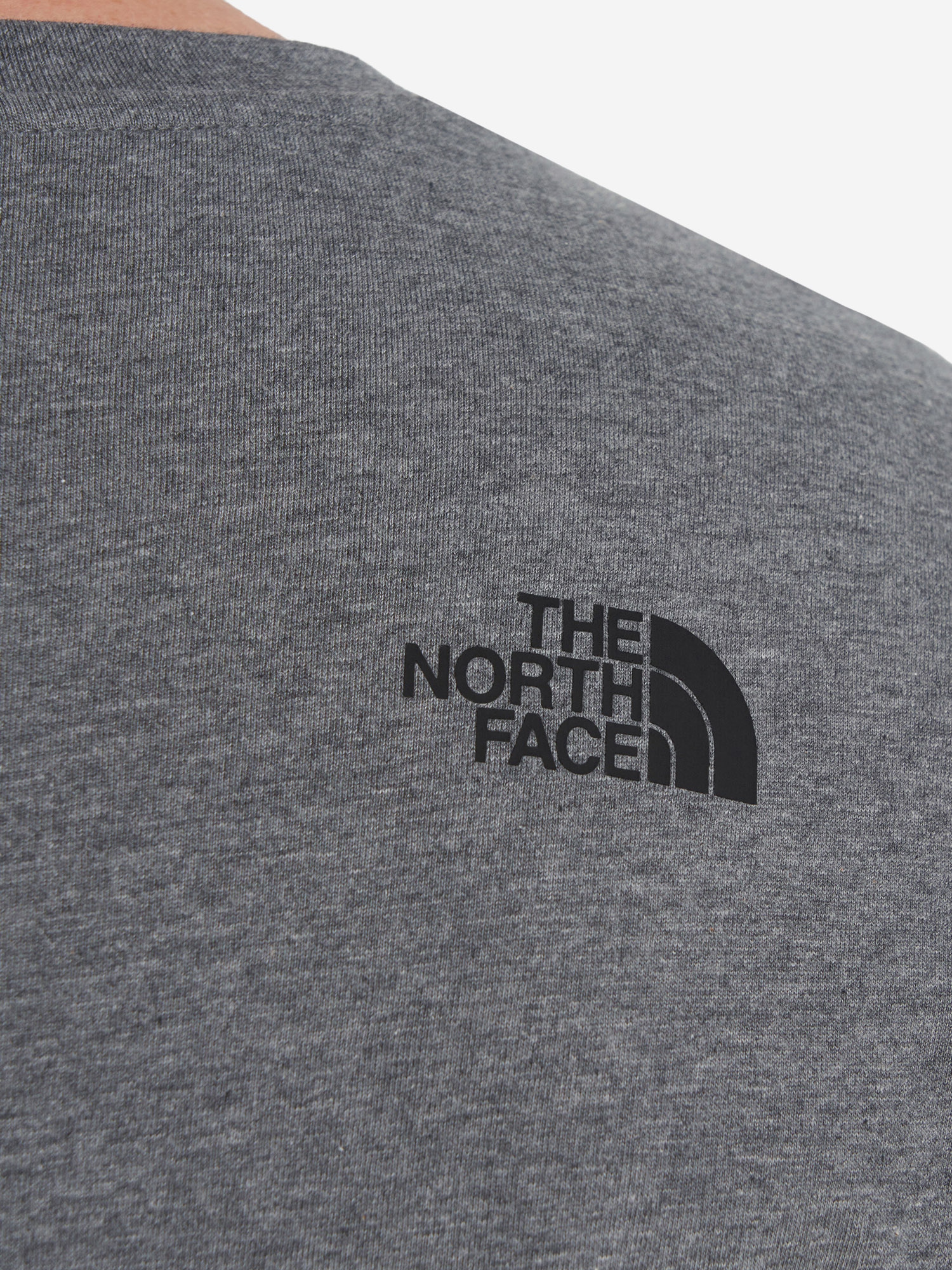 фото Лонгслив мужской the north face simple dome, серый