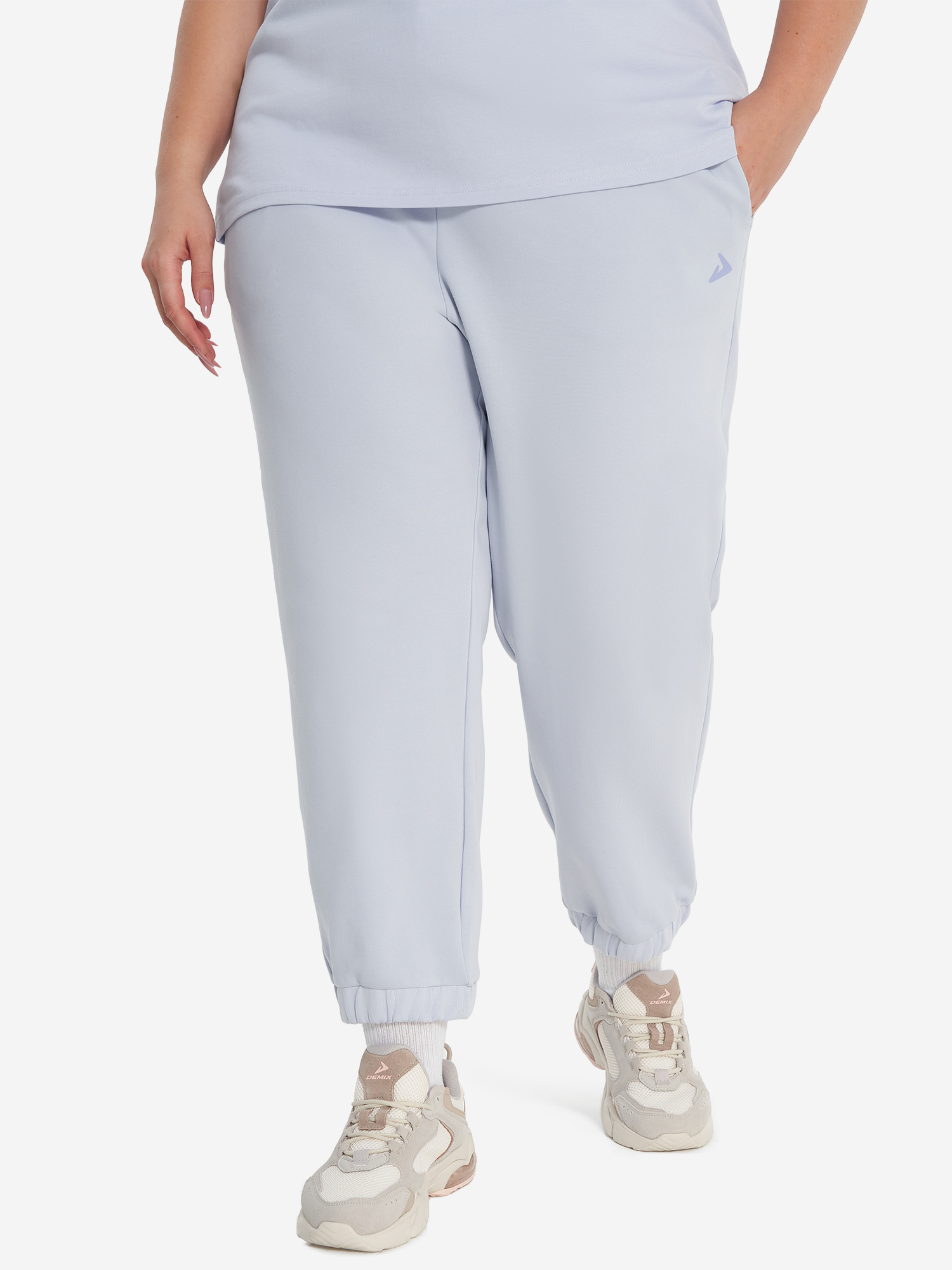 Брюки женские оверсайз Demix, Plus Size, Фиолетовый
Брюки женские оверсайз Demix, Plus Size, Фиолетовый