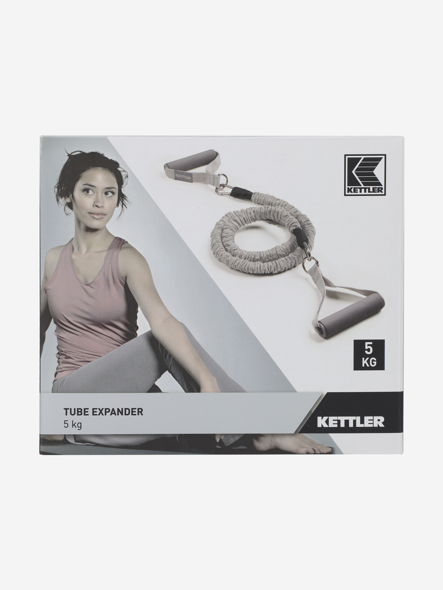 фото Эспандер трубчатый kettler, 5 кг, серый