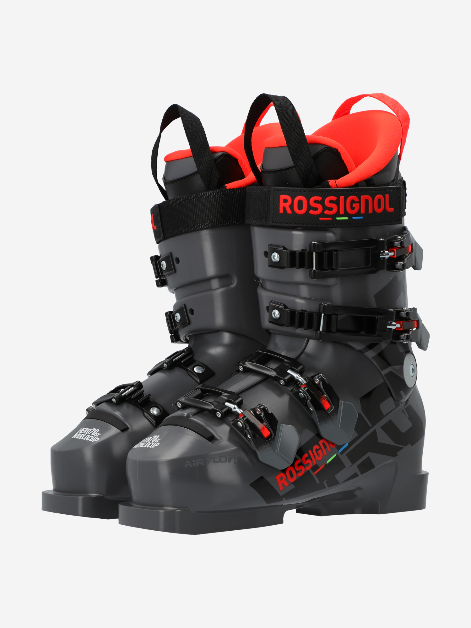 фото Ботинки горнолыжные детские rossignol hero world cup 70 sc, серый