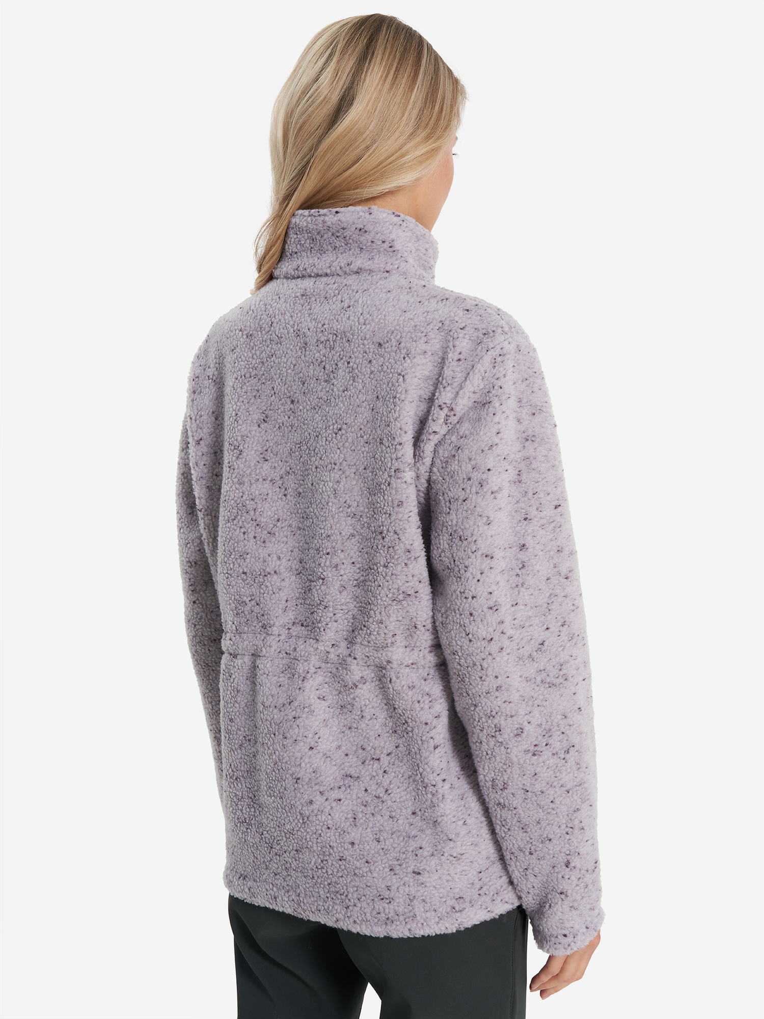 фото Толстовка женская columbia stellar path fleece full zip, фиолетовый