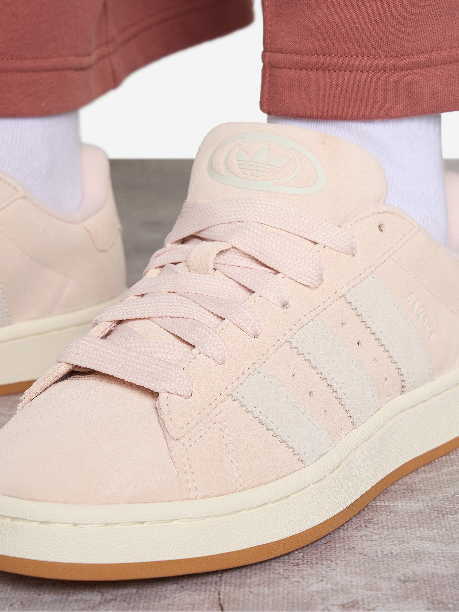 фото Кеды женские adidas campus 00s, бежевый
