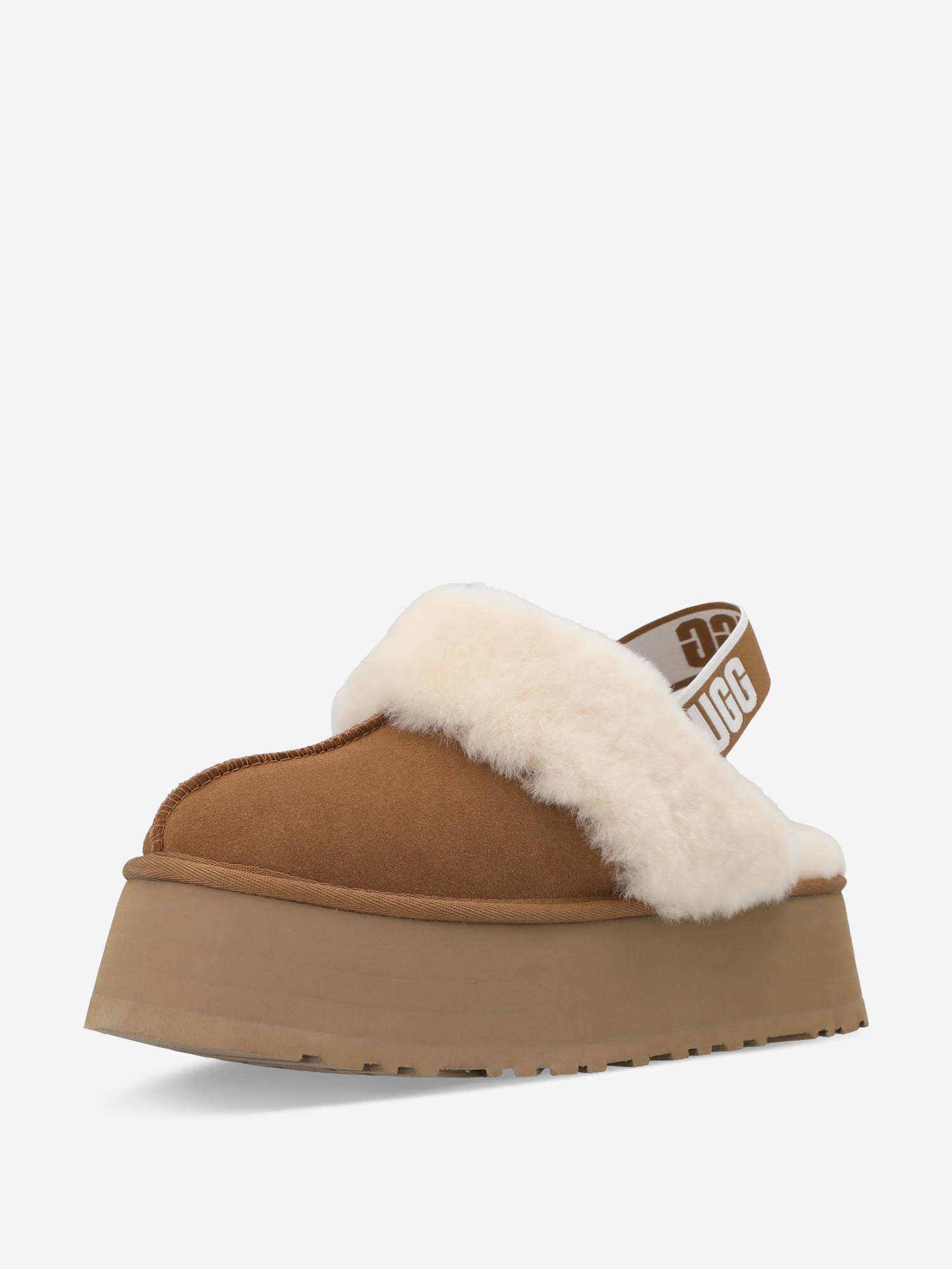 фото Угги женские ugg funkette, коричневый