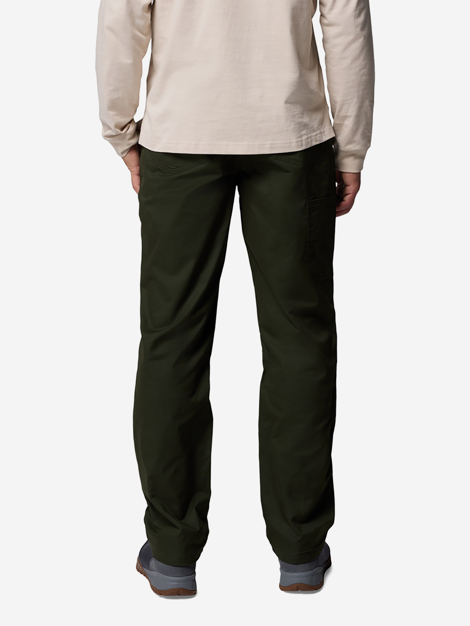 фото Брюки мужские columbia rapid rivers fleece lined pant, зеленый