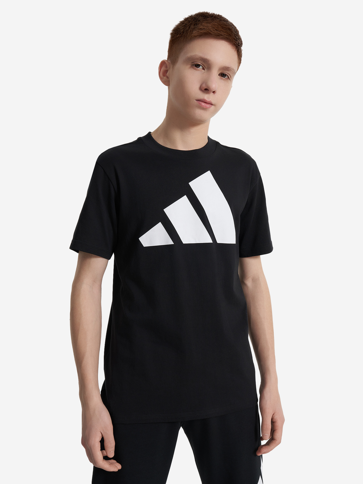 фото Футболка для мальчиков adidas, черный