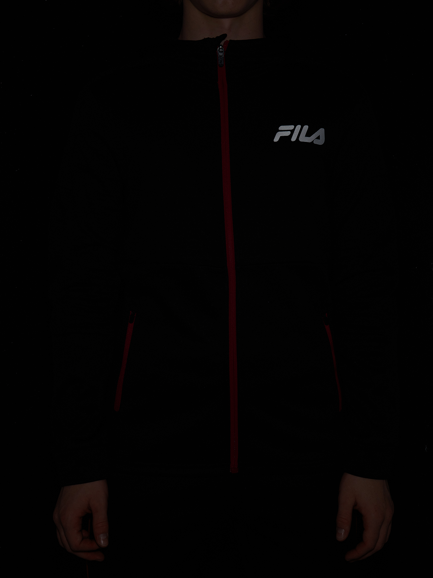 фото Толстовка для мальчиков fila, черный