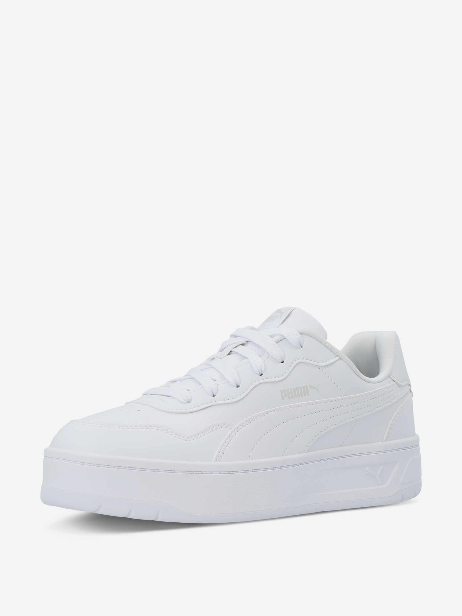фото Кроссовки женские puma court lally skye, белый