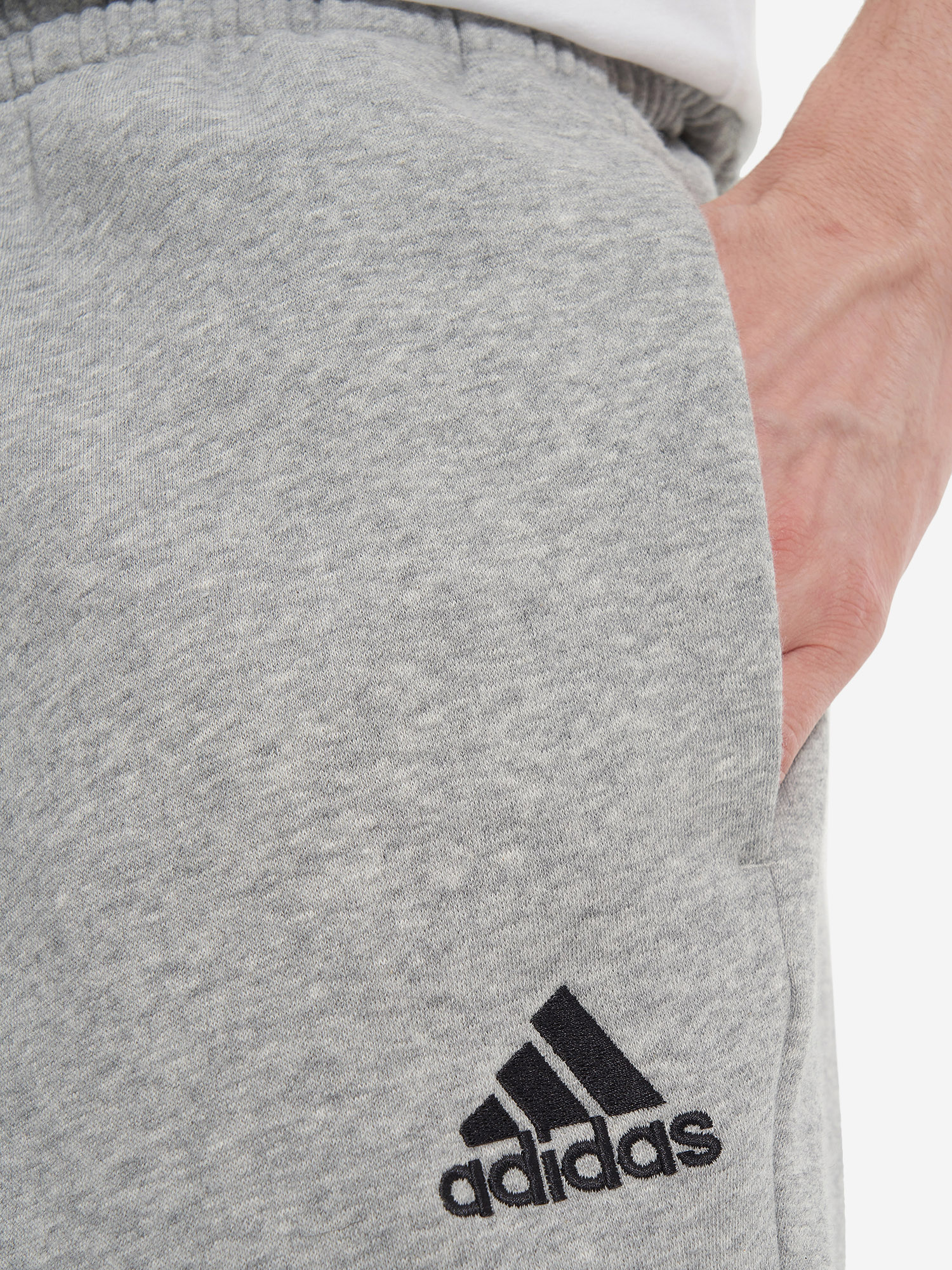 фото Брюки мужские adidas feelcozy, серый