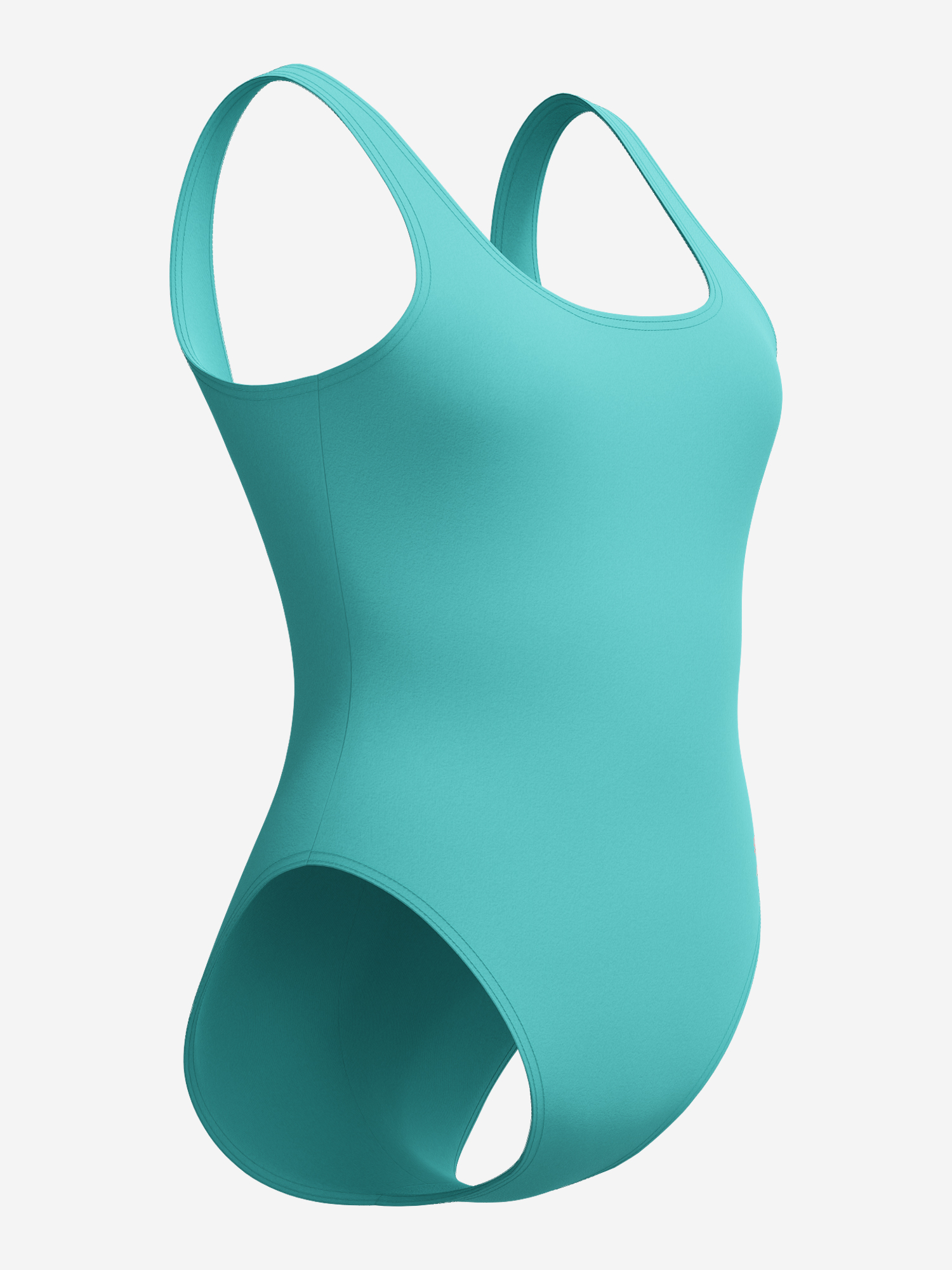 фото Купальник слитный женский speedo textd belted deep, зеленый