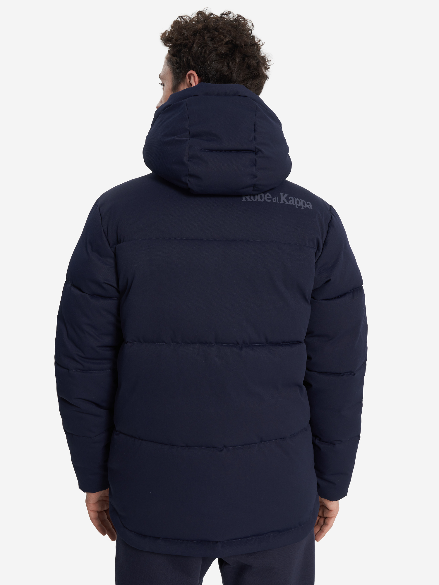 фото Пуховик мужской robe di kappa, синий