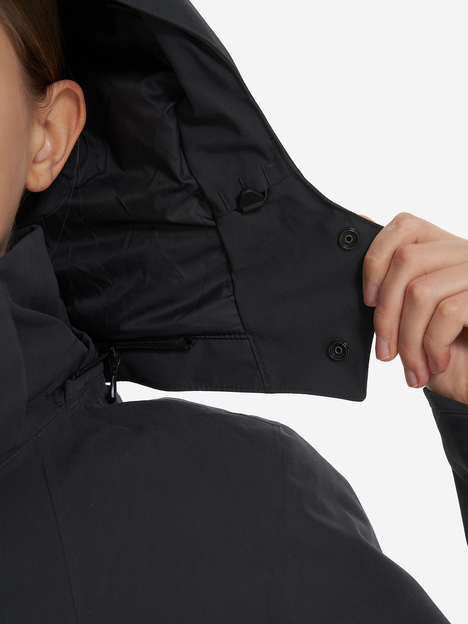 фото Куртка утепленная женская jack wolfskin salier, серый