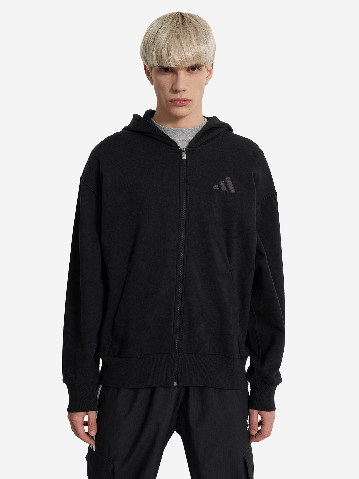 фото Толстовка мужская adidas, черный