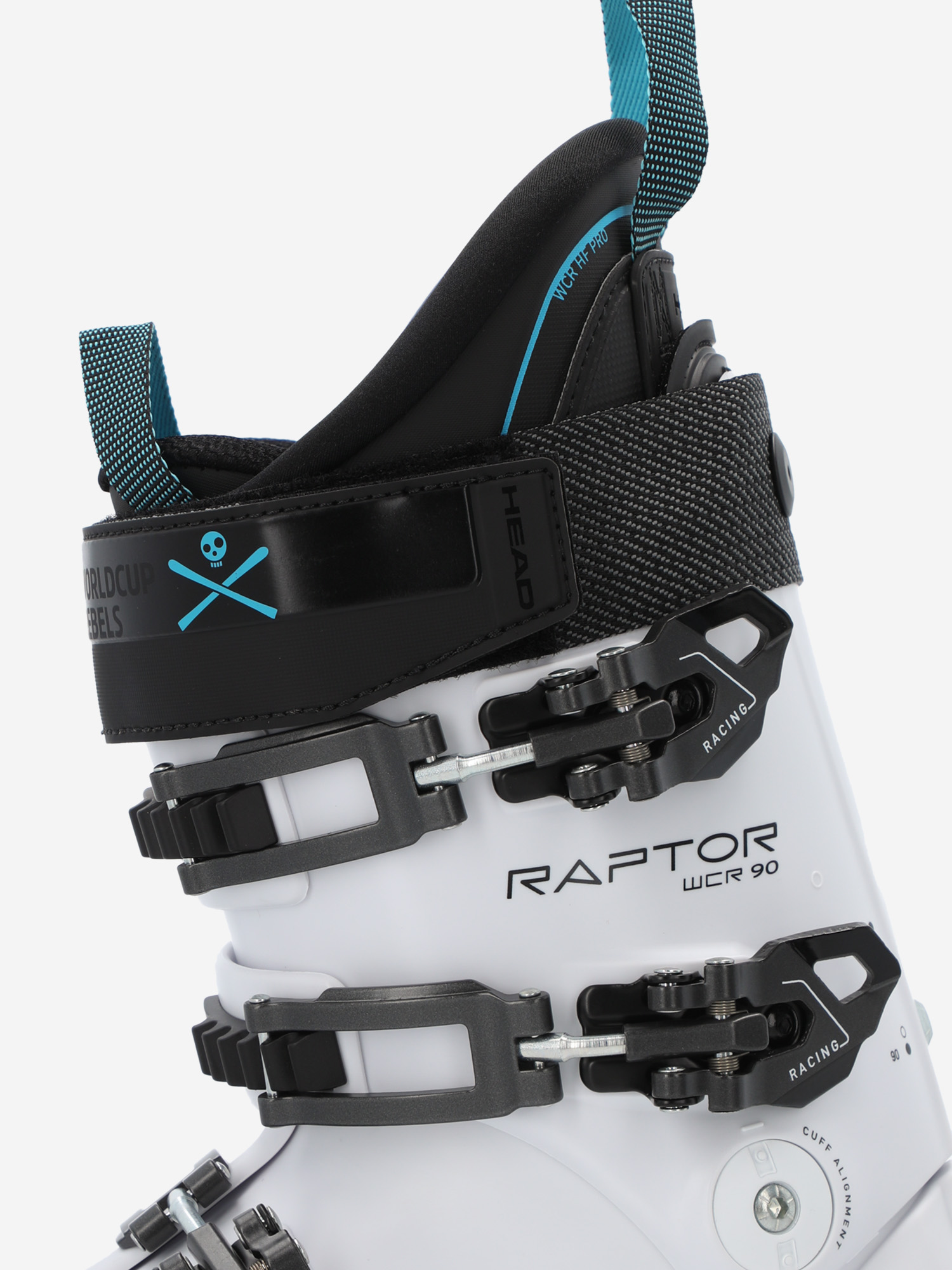 фото Ботинки горнолыжные детские head raptor wcr 90, белый