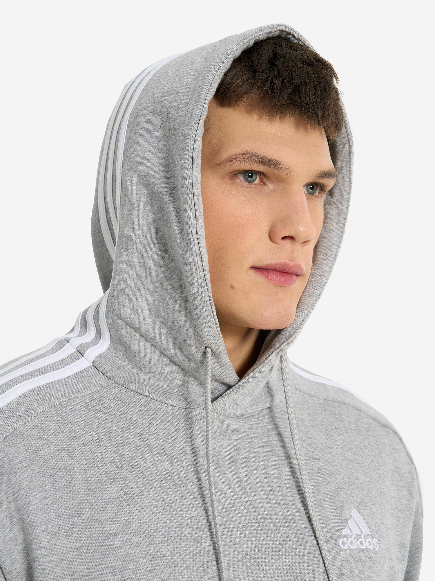 фото Толстовка мужская adidas, серый