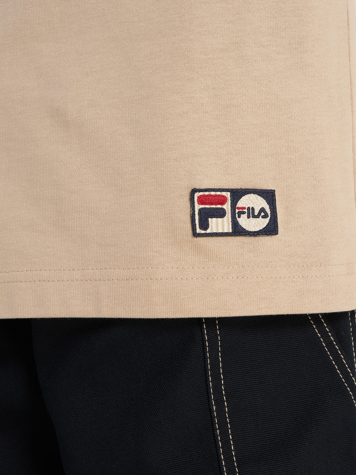 фото Футболка мужская fila, бежевый