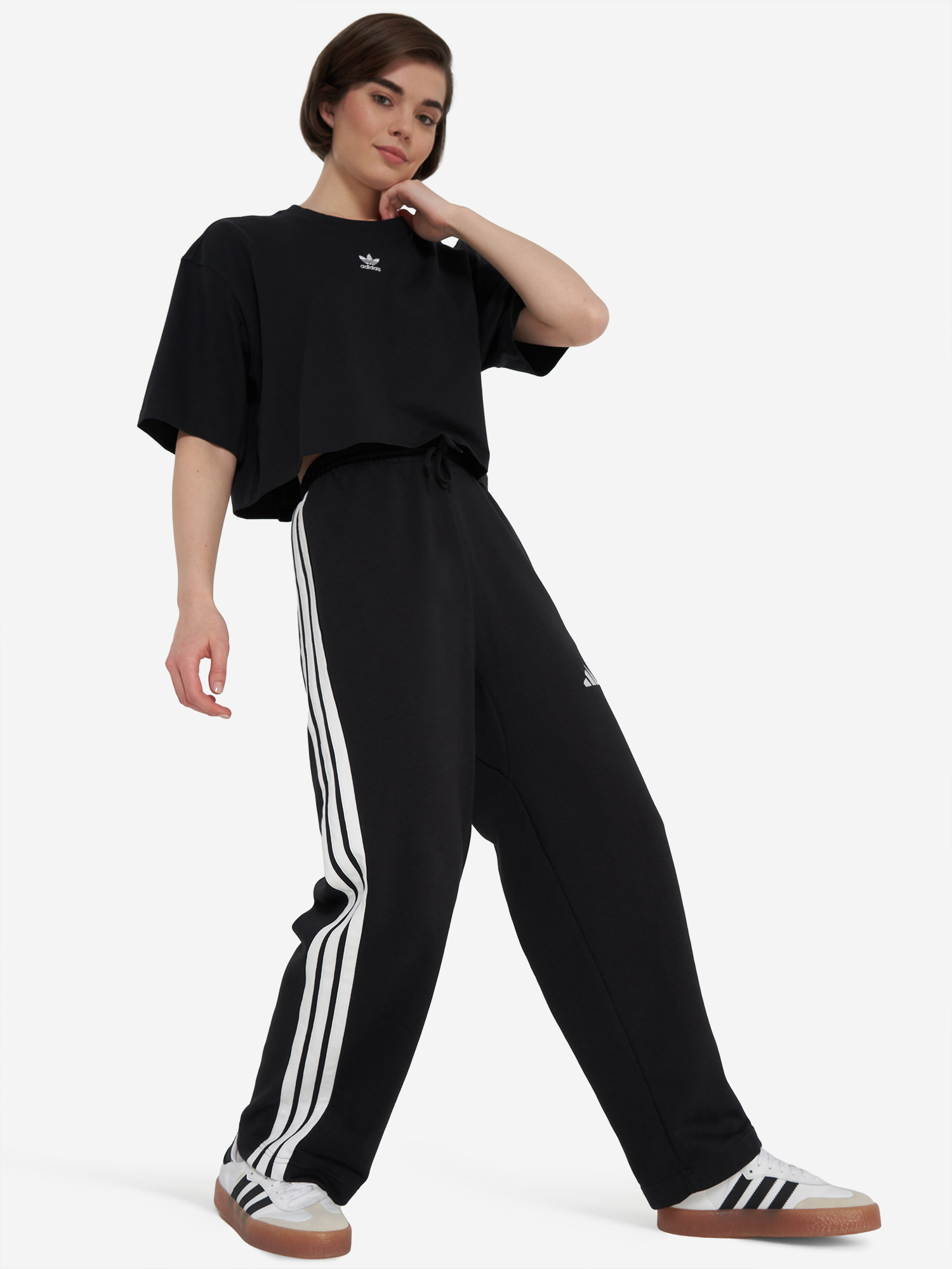 фото Футболка женская adidas, черный