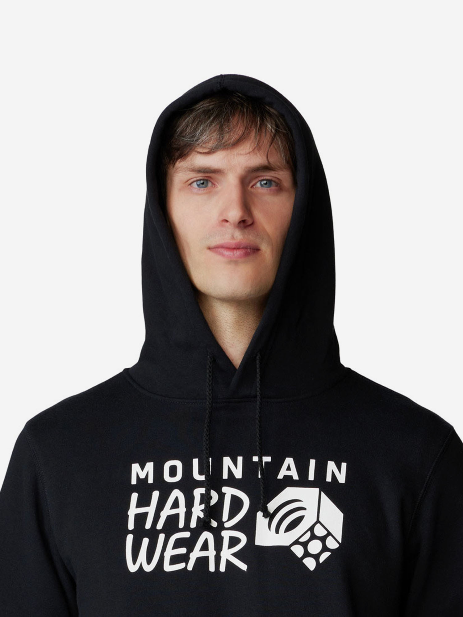 фото Худи мужское mountain hardwear logo, черный