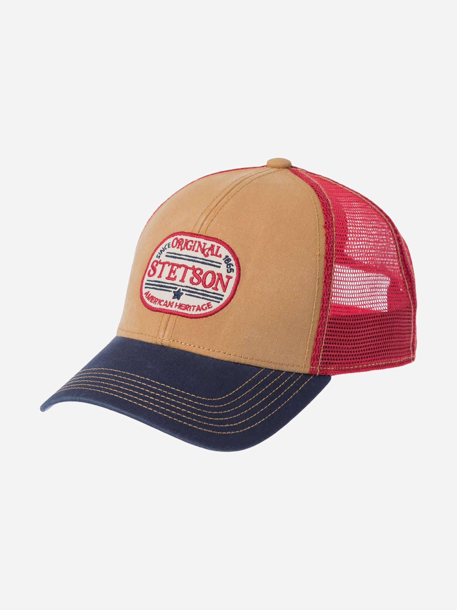 Бейсболка с сеточкой STETSON 7721178 BASEBALL CAP VINTAGE (коричневый), Коричневый
Бейсболка с сеточкой STETSON 7721178 BASEBALL CAP VINTAGE (коричневый), Коричневый