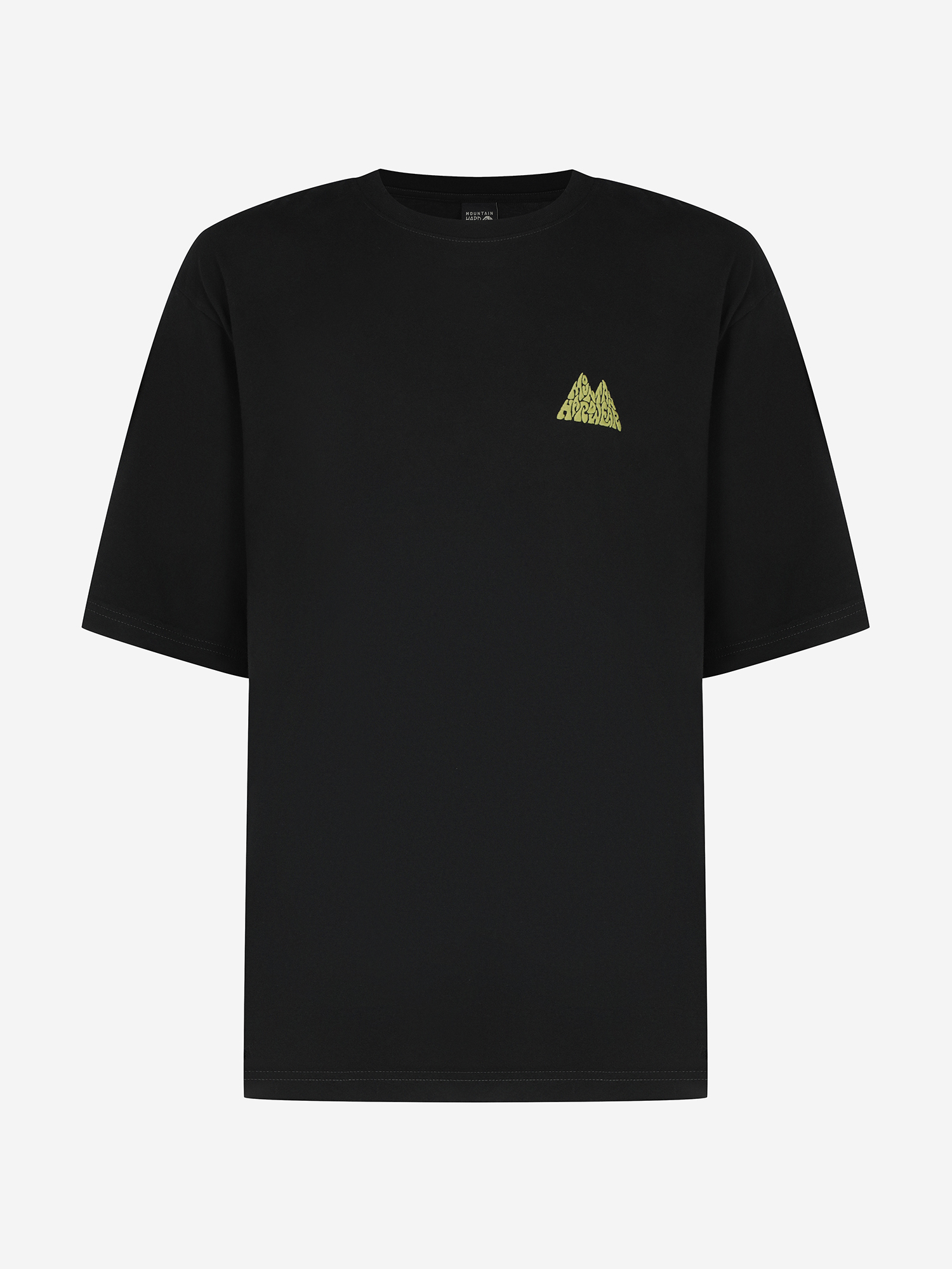 фото Футболка мужская mountain hardwear mountains collab short sleeve, серый