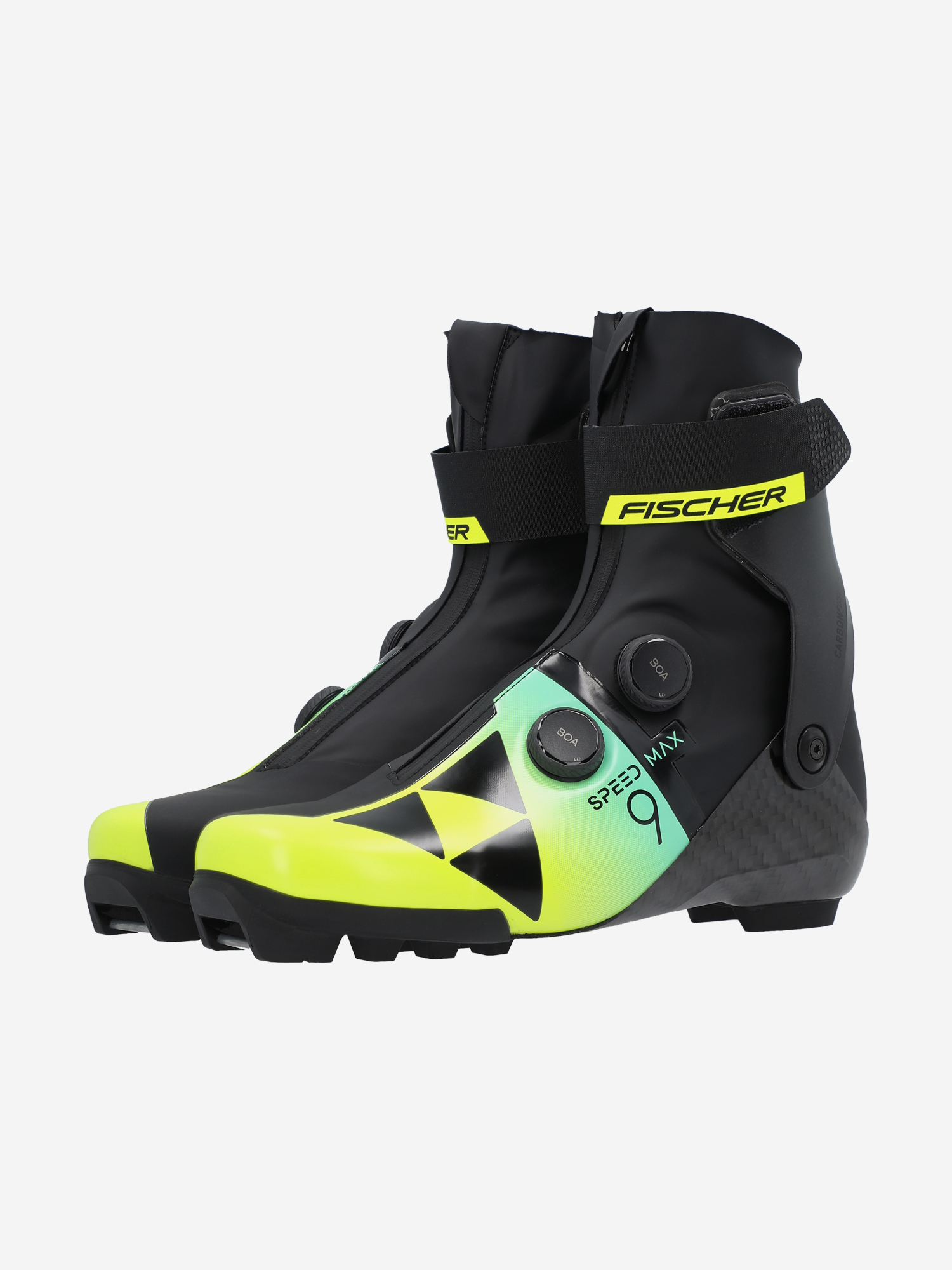 фото Ботинки лыжные fischer speedmax 9 skate rl boa, черный