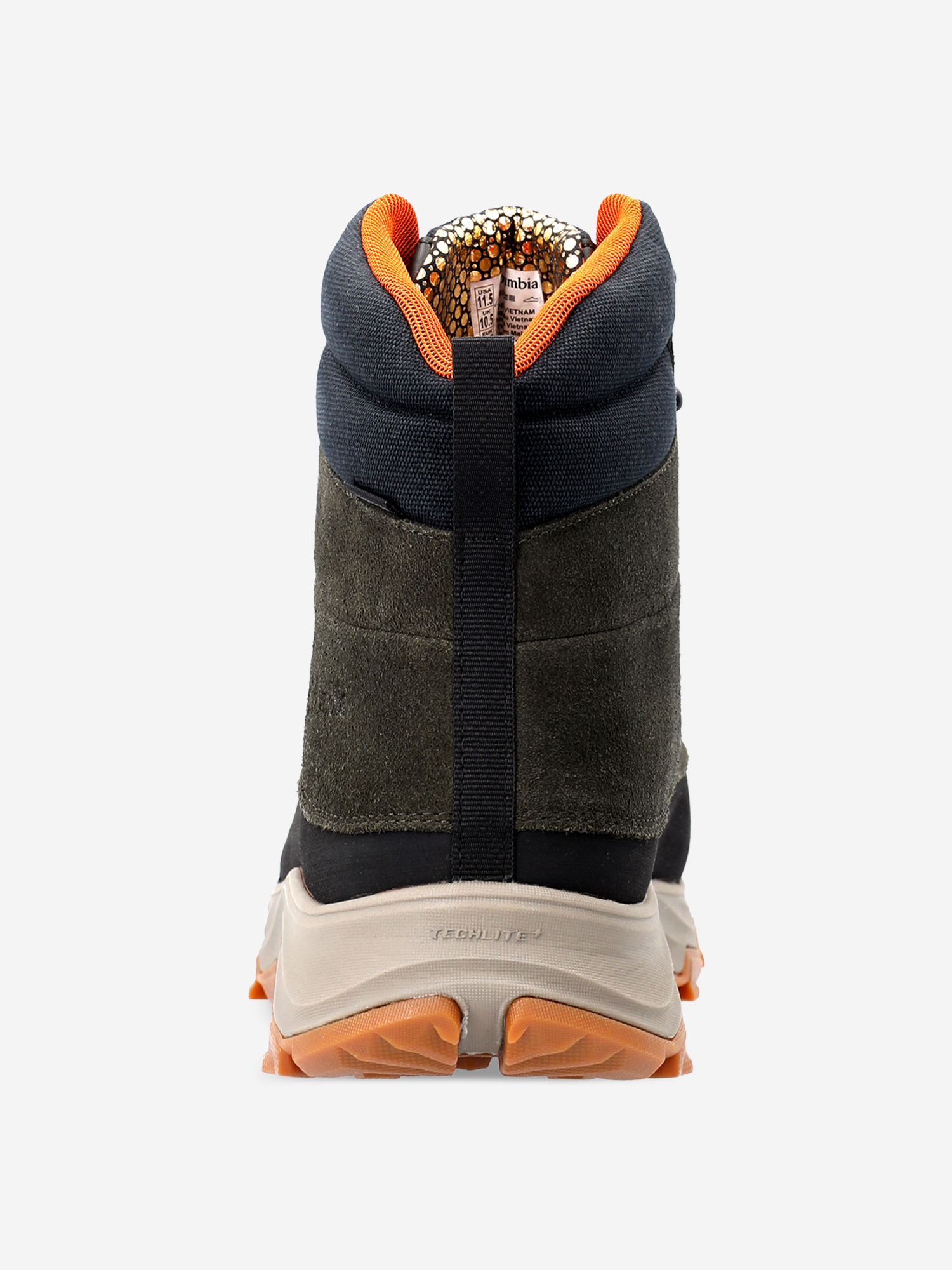 фото Ботинки утепленные мужские columbia expeditionist shield, зеленый