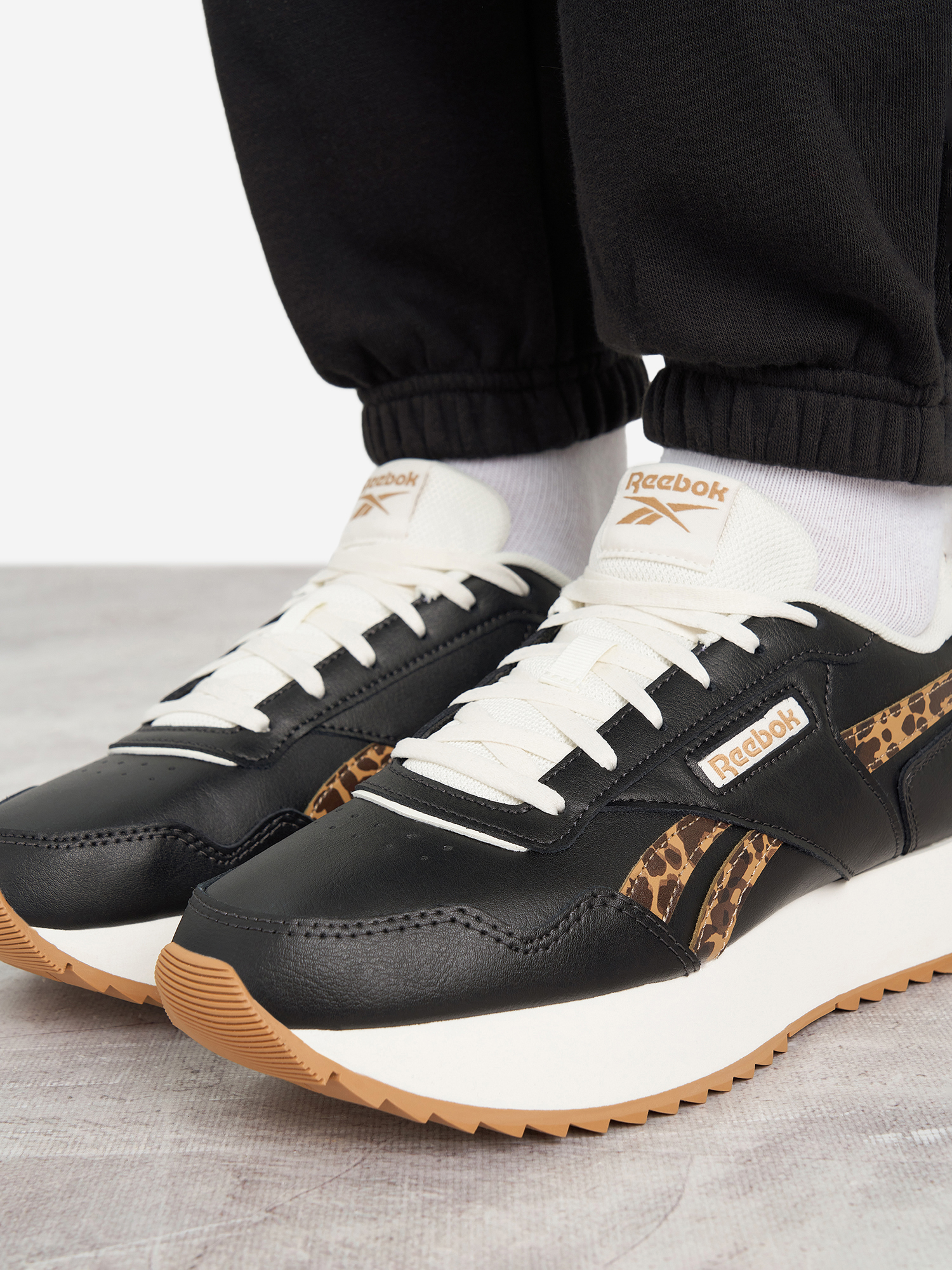 фото Кроссовки женские reebok glide ripple double, черный