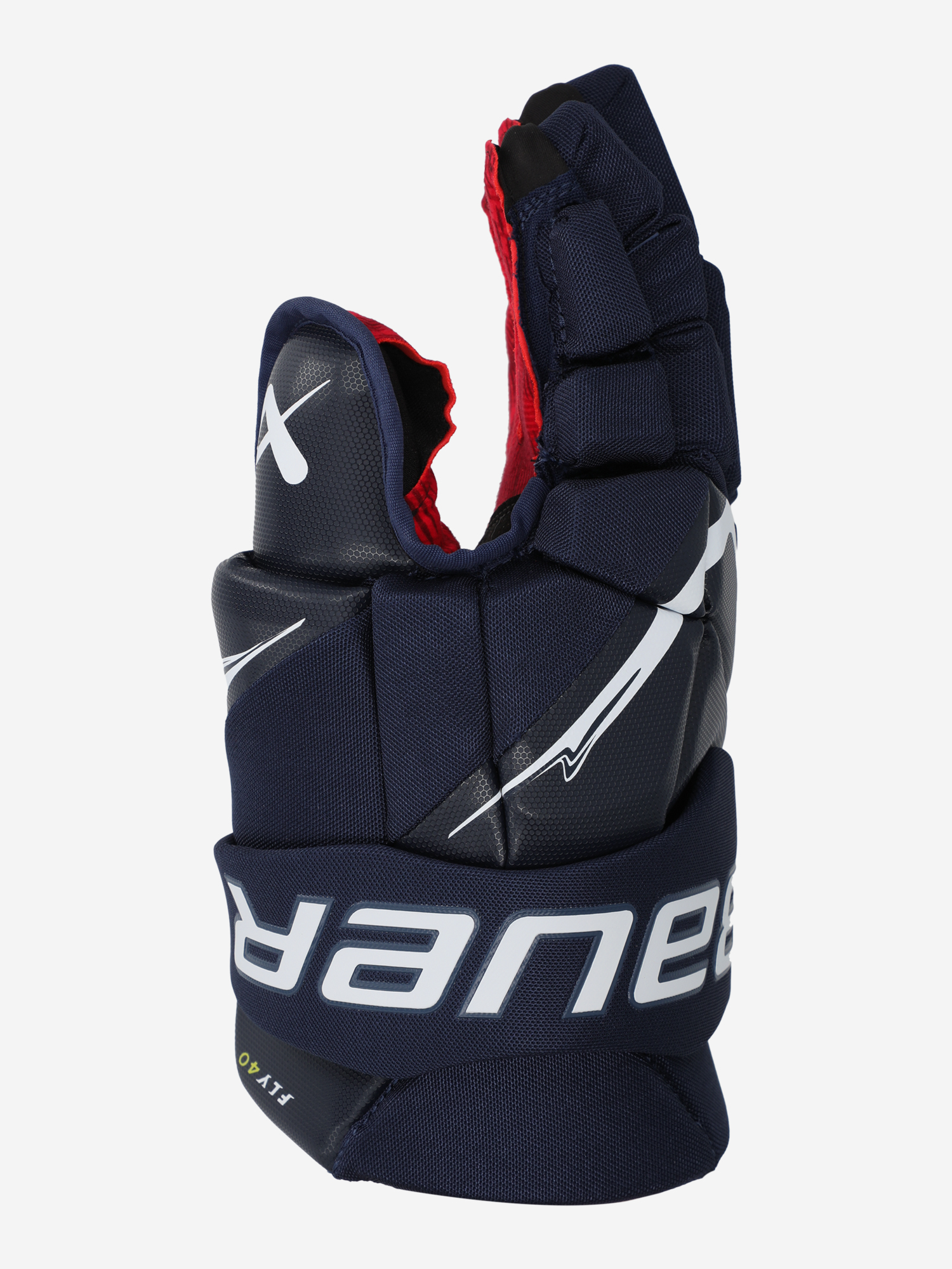 фото Перчатки хоккейные bauer vapor fly40 sr, синий