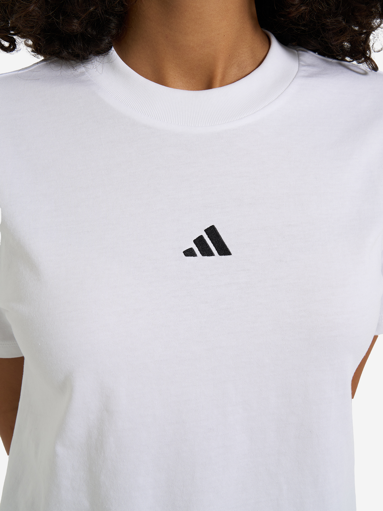 фото Футболка женская adidas, белый