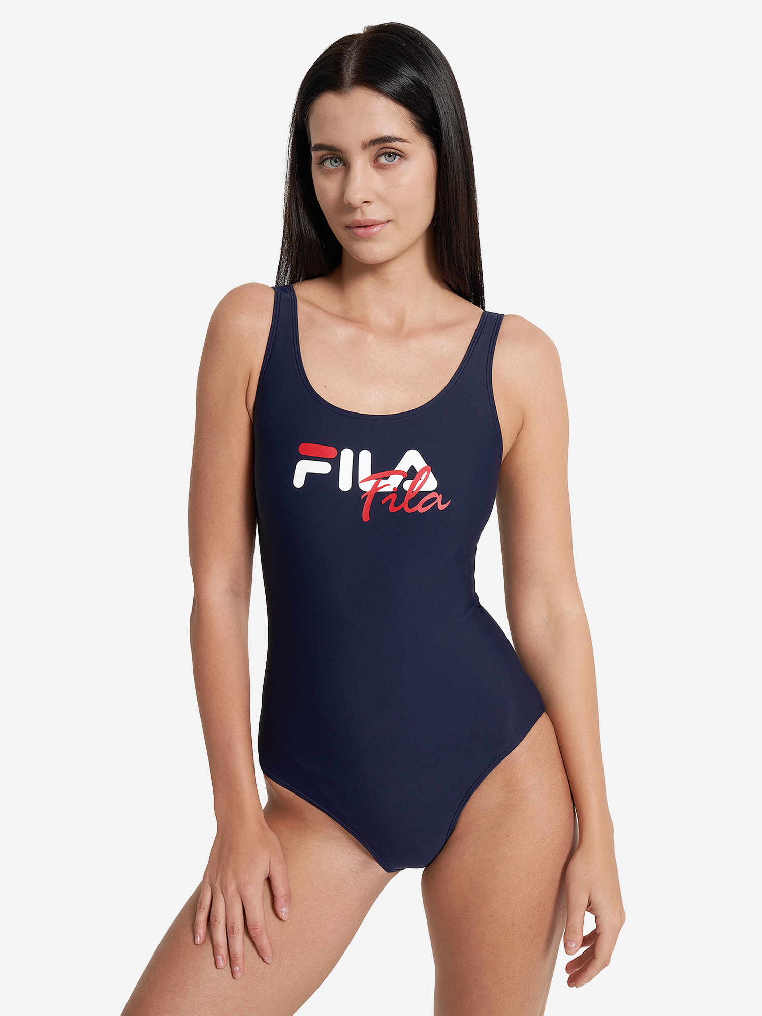 фото Купальник слитный женский fila, синий