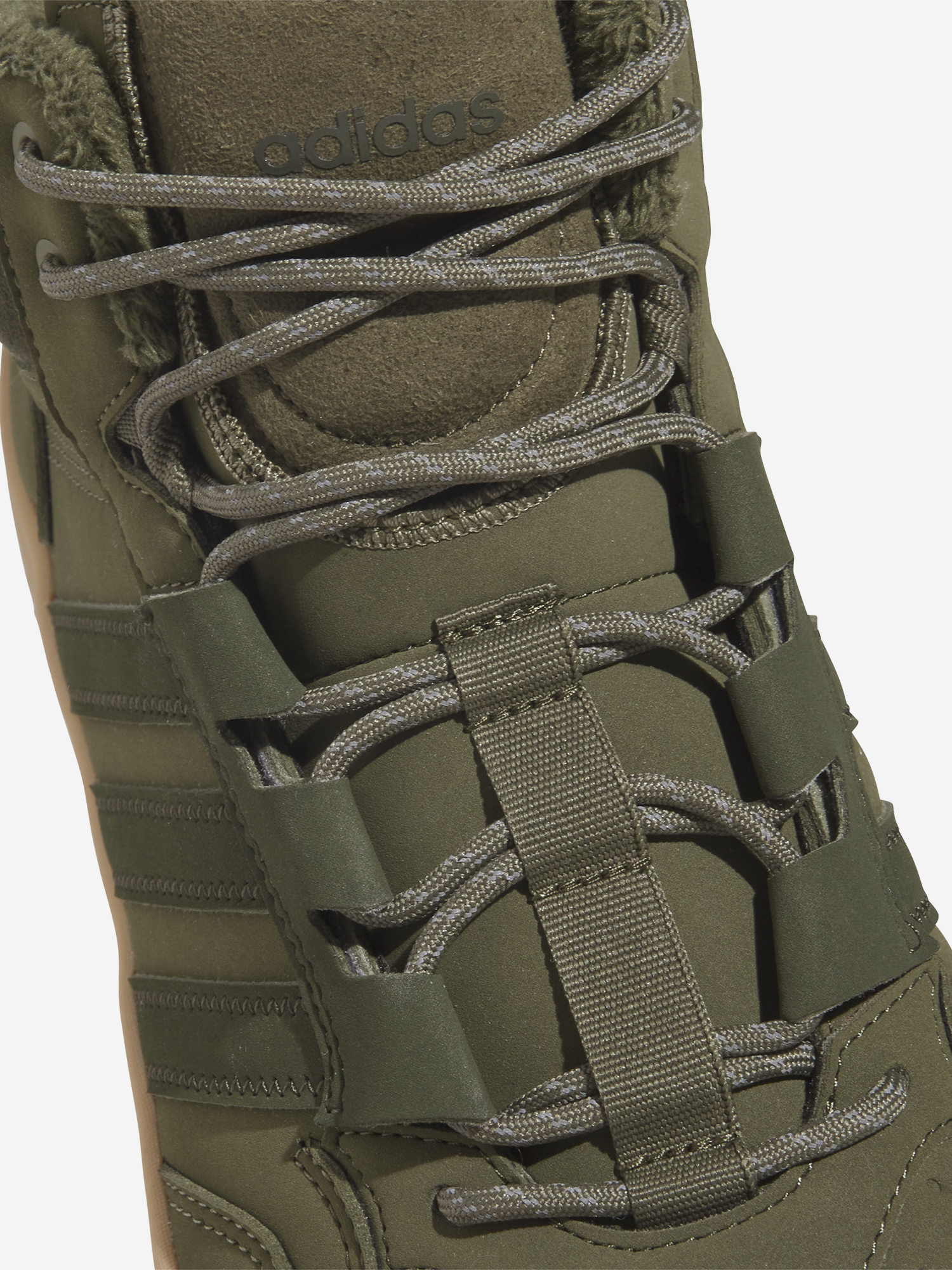 фото Кеды мужские adidas hoops 4.0 mid, коричневый