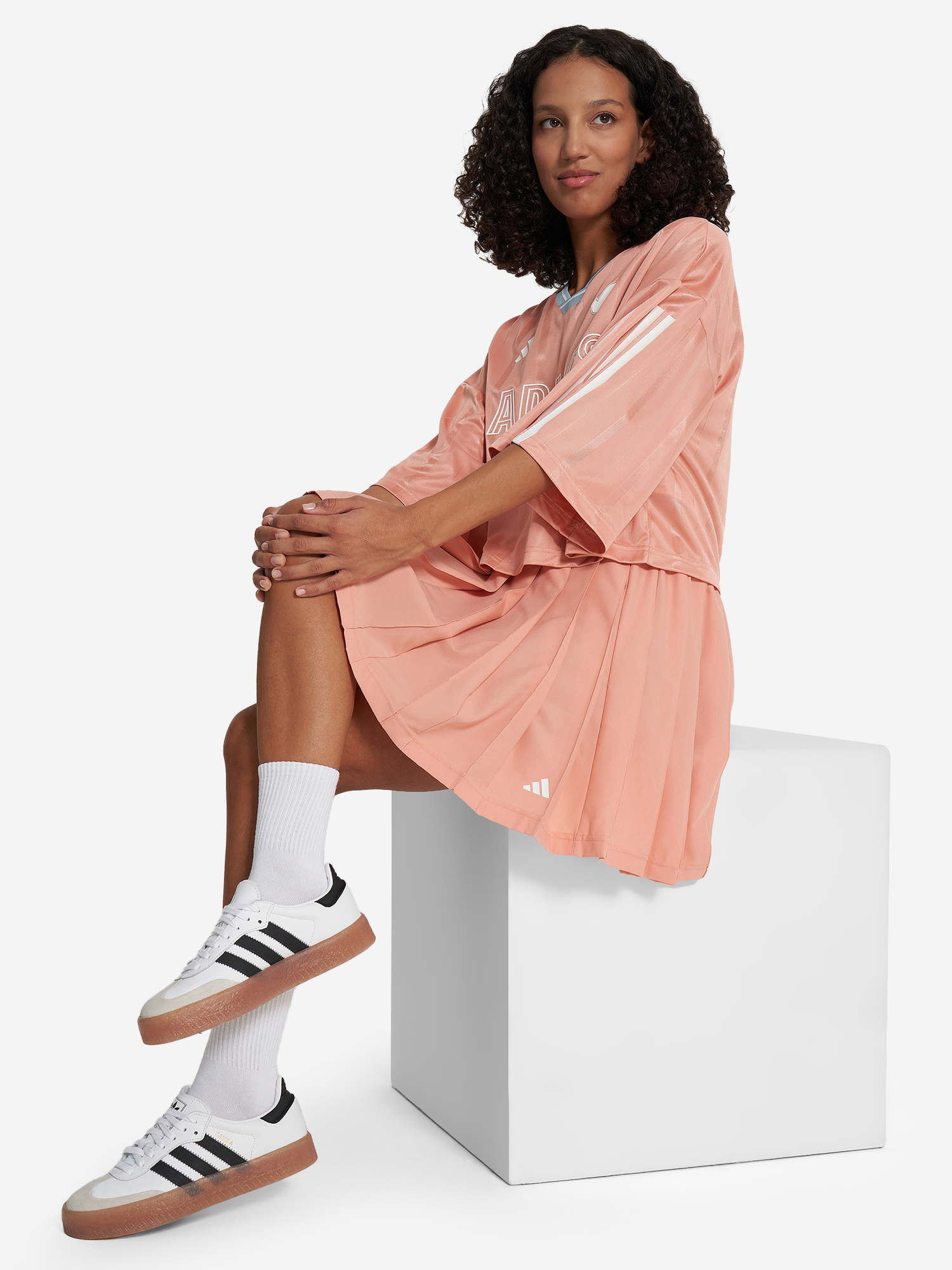 фото Юбка женская adidas, розовый