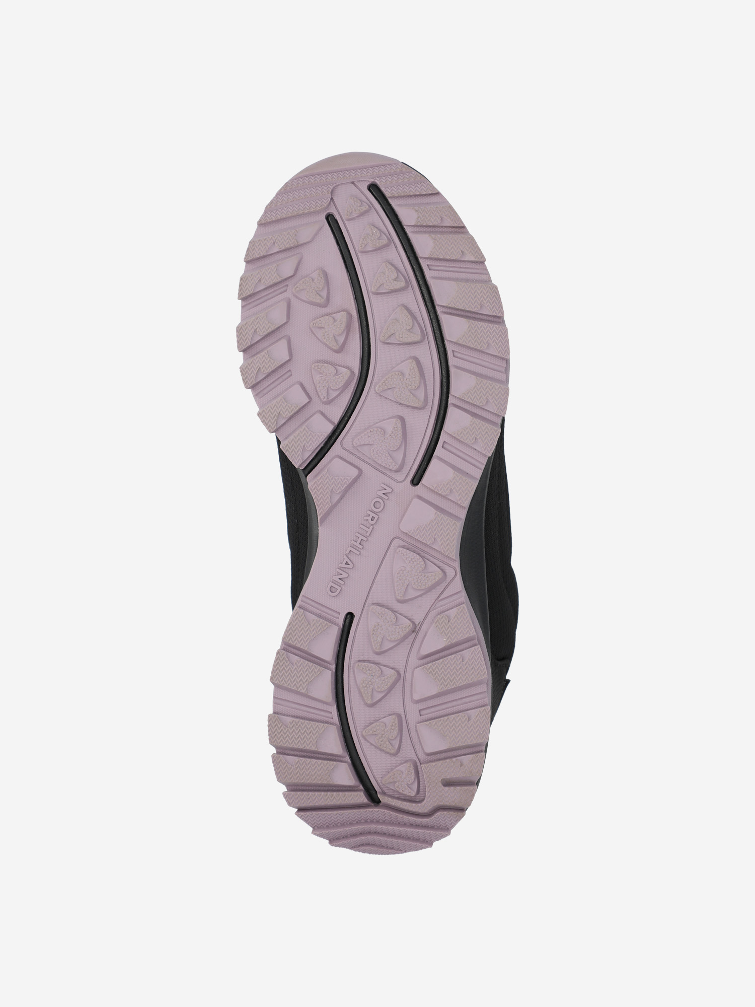 фото Кроссовки утепленные женские northland fels nylon low, черный