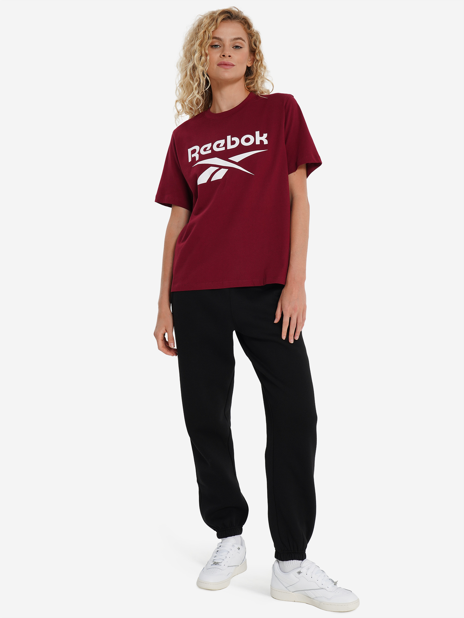 фото Брюки женские reebok amanda, черный
