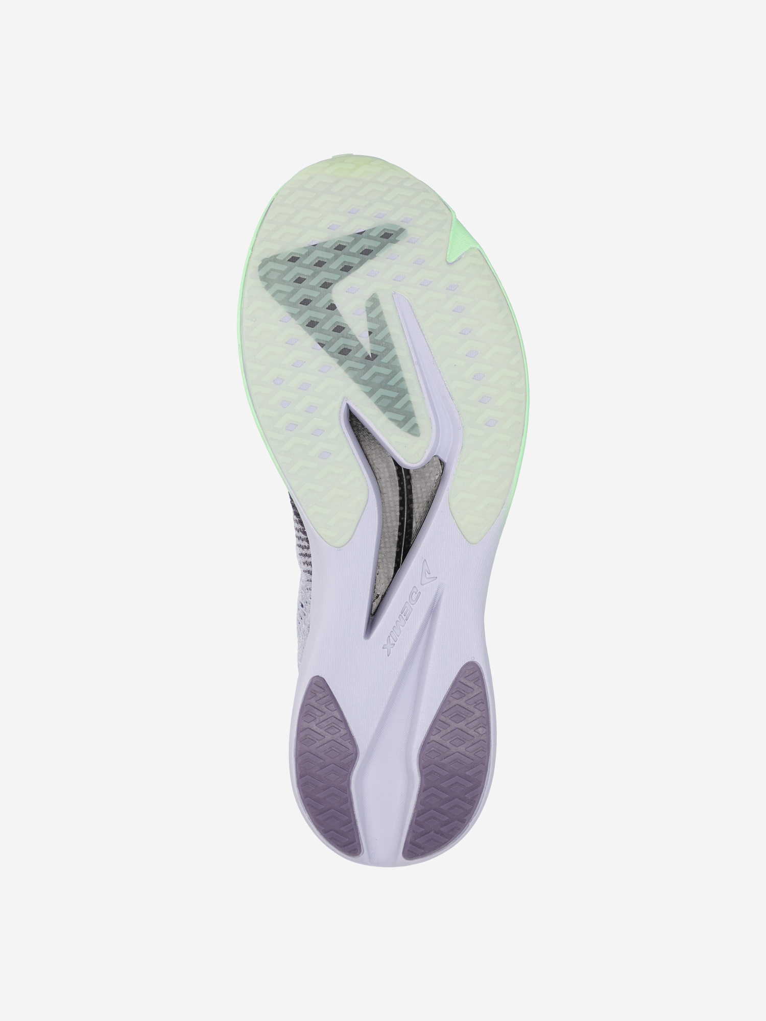 фото Кроссовки женские demix pacer enrlitepro knit, фиолетовый