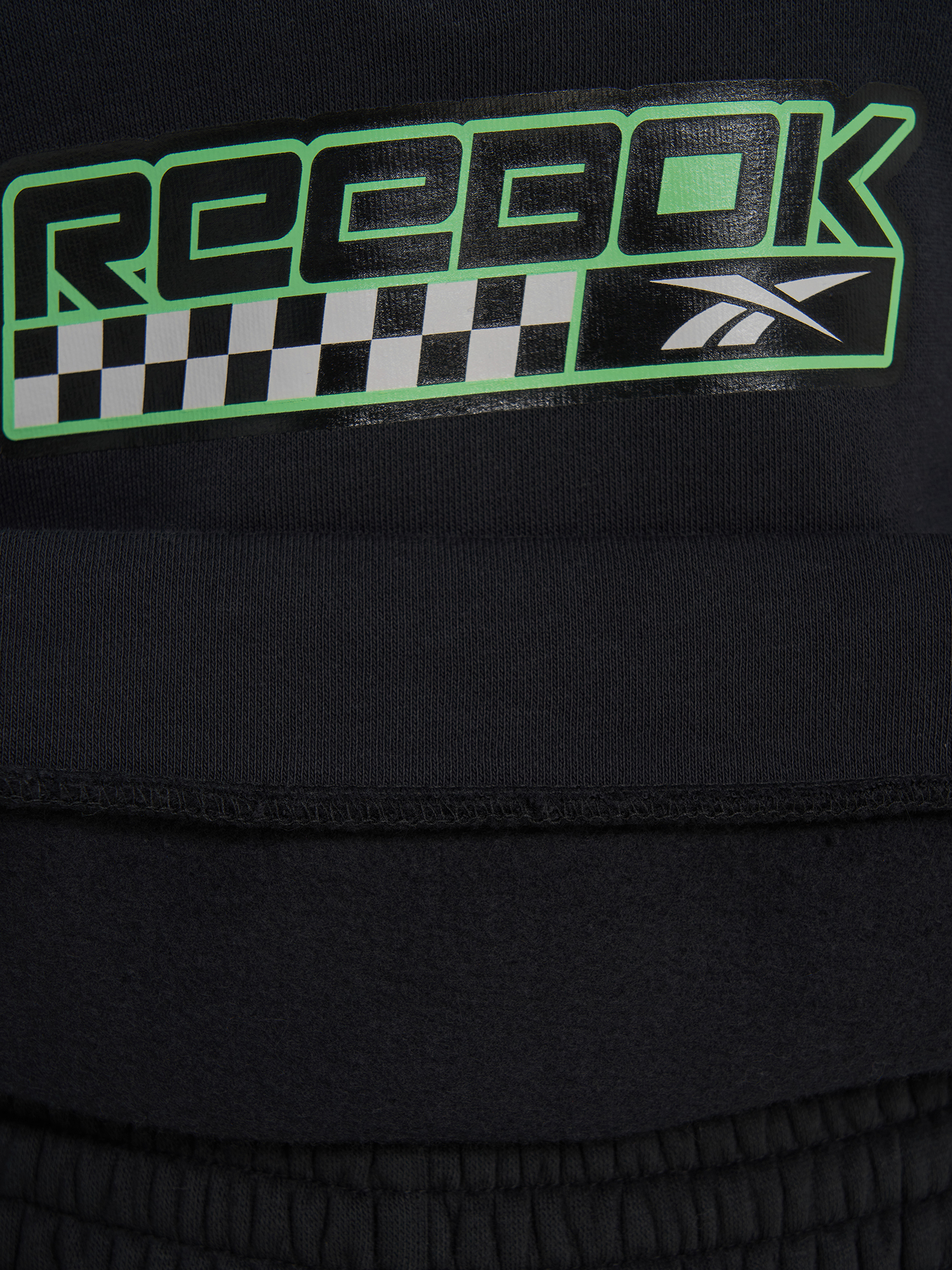 фото Толстовка женская reebok graphic, черный