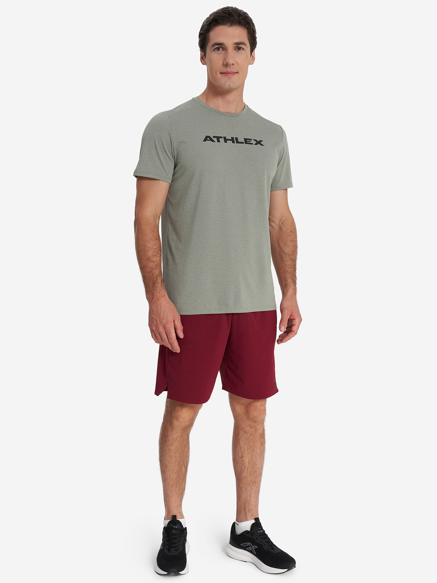фото Шорты мужские athlex, красный