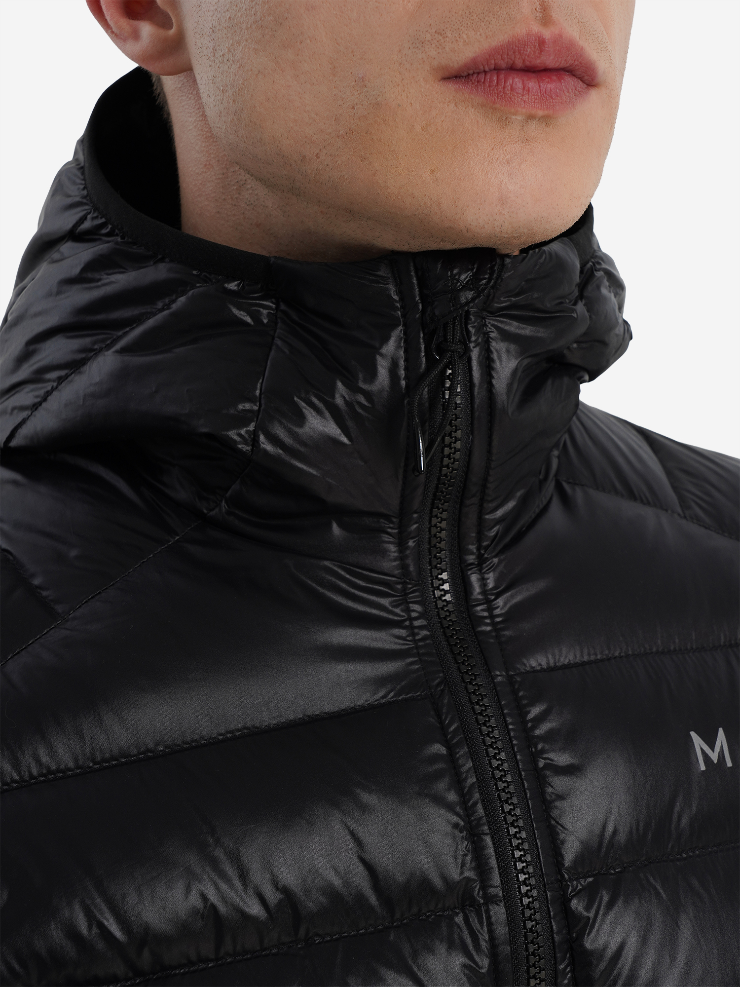 фото Пуховик мужской moaxsport igora light 2.0, черный