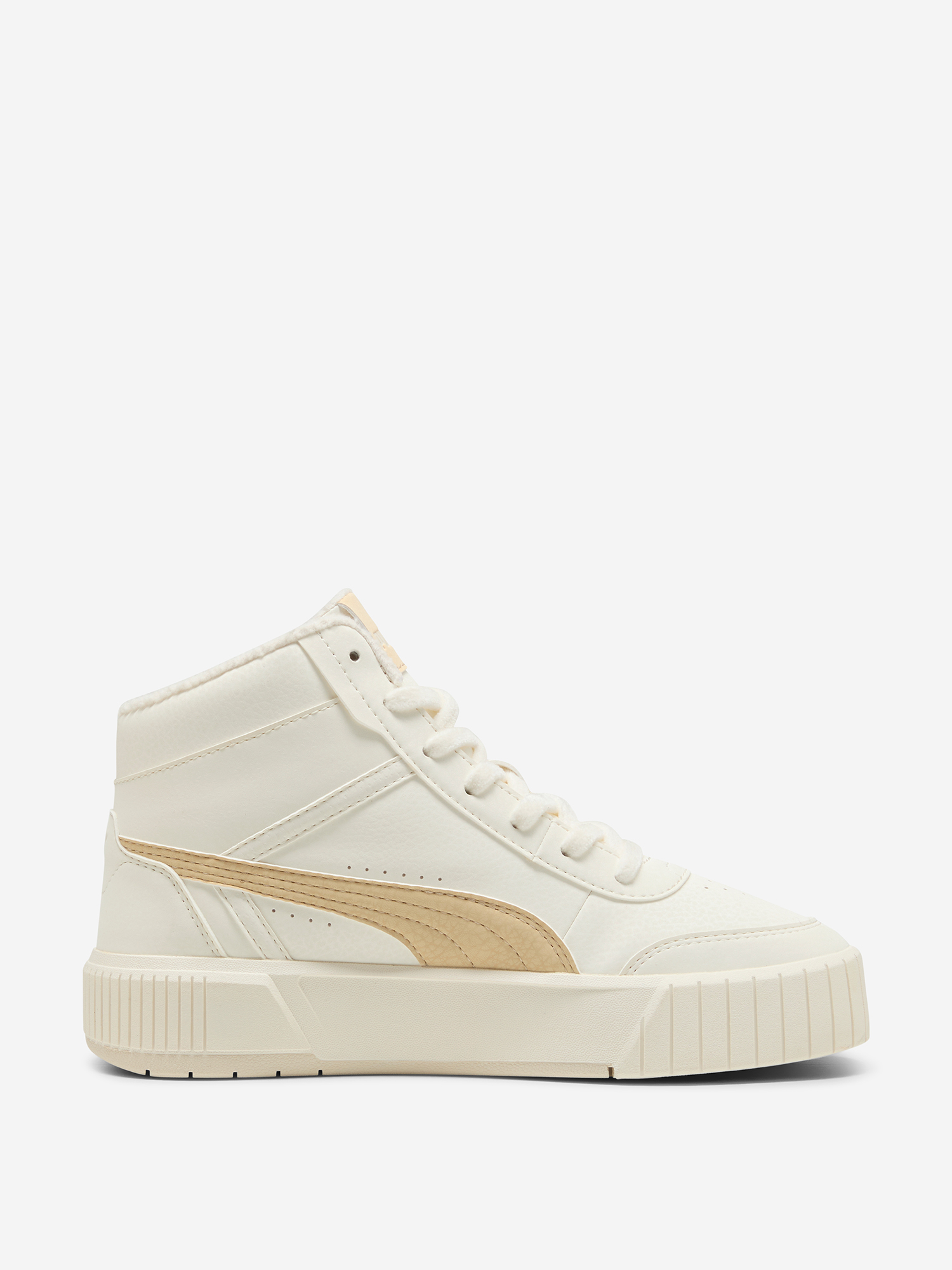 фото Кеды женские puma carina mia wtr, бежевый