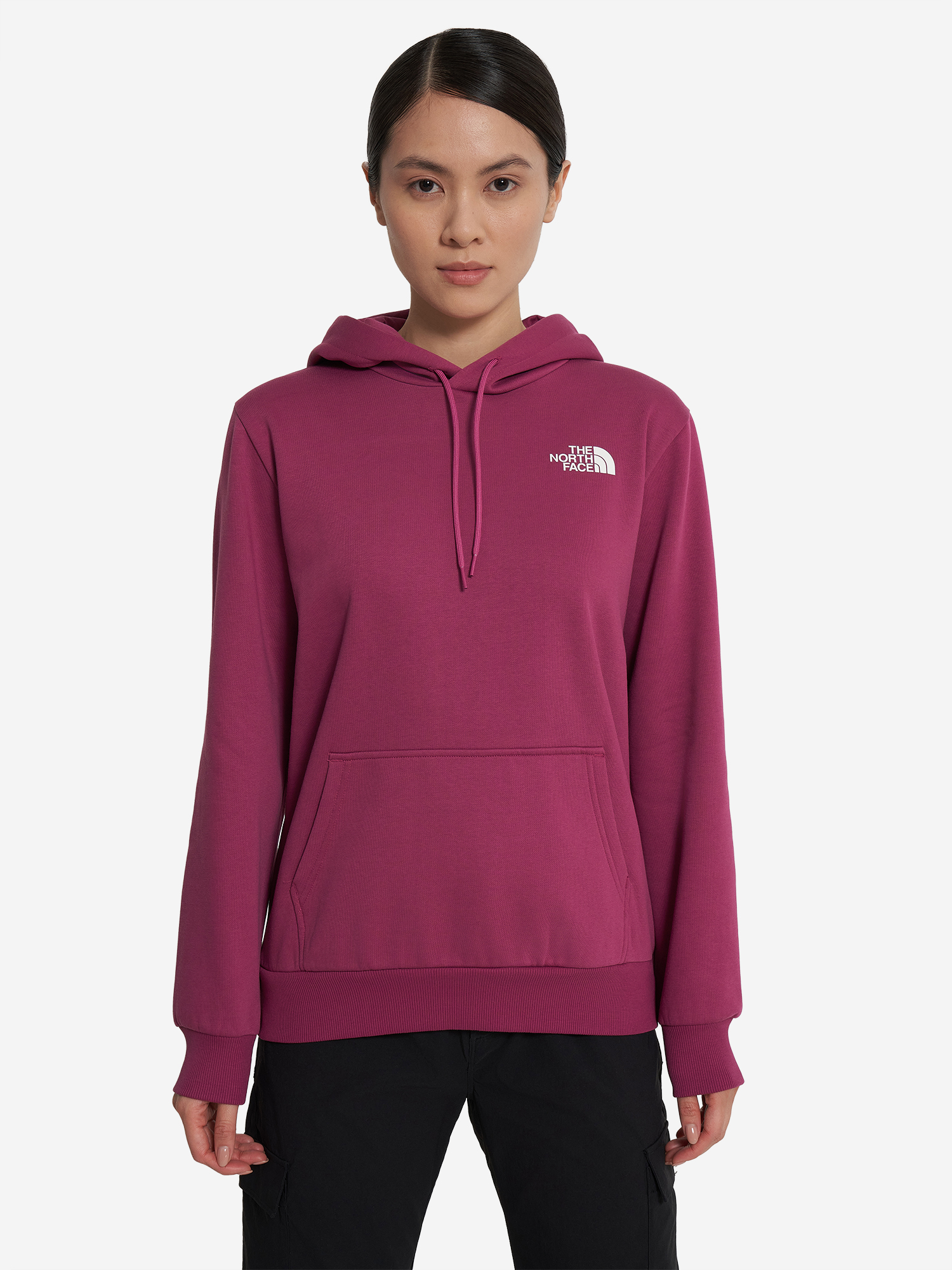 фото Худи женское the north face simple dome, розовый